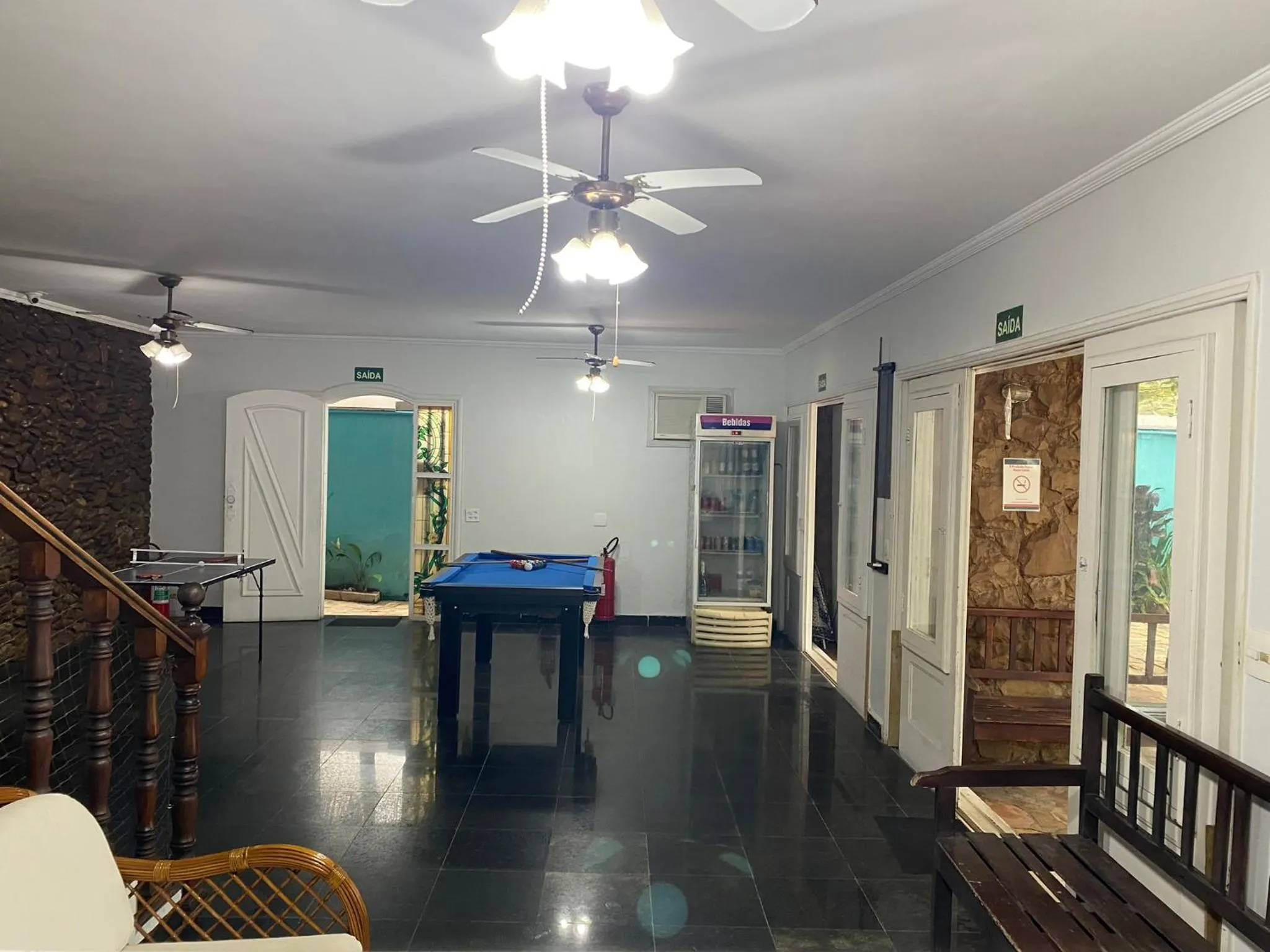 Game Room in Pousada Hotel Canto dos Mares