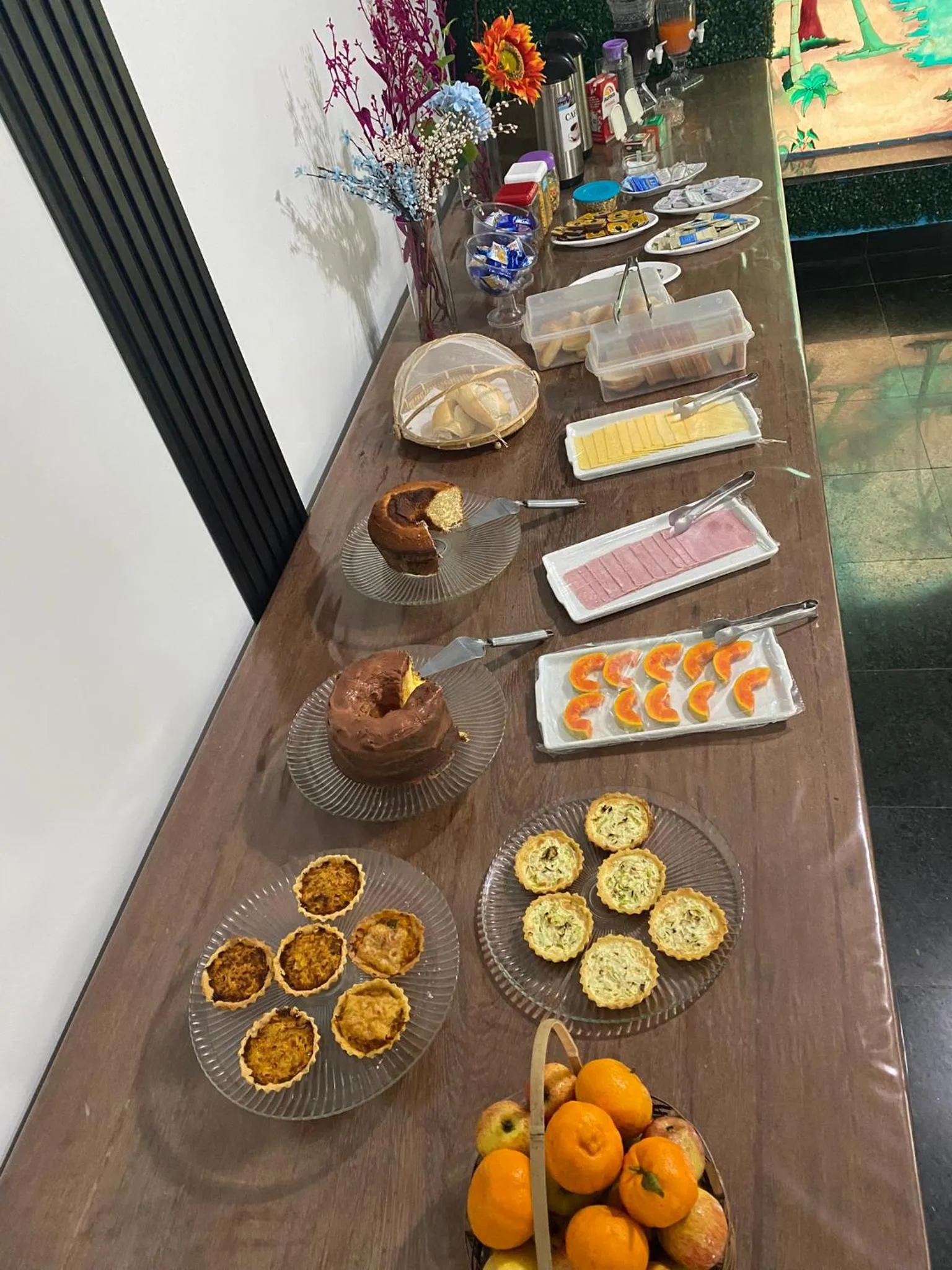 Breakfast in Pousada Hotel Canto dos Mares