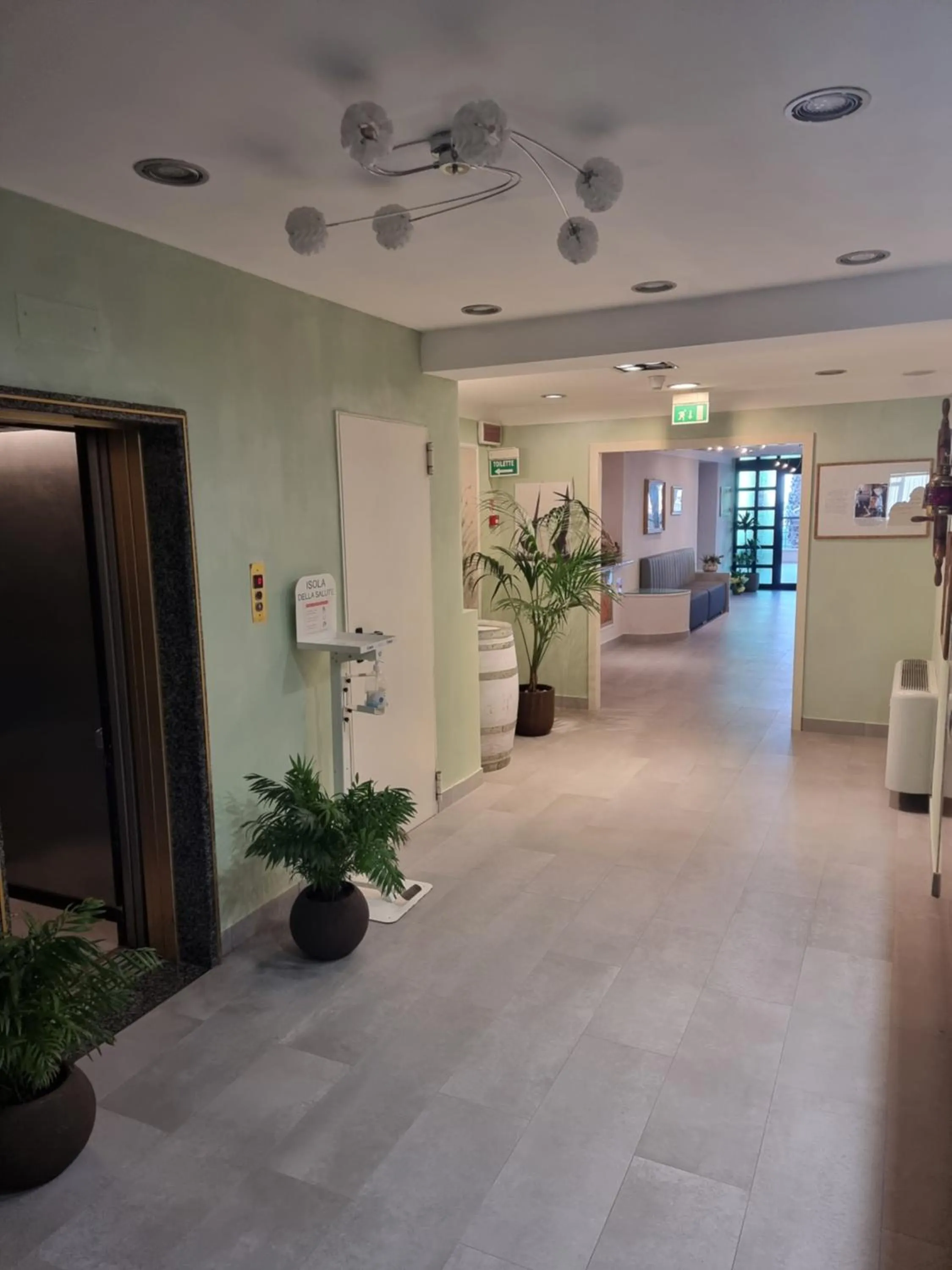 Lobby or reception in Hotel Solarium