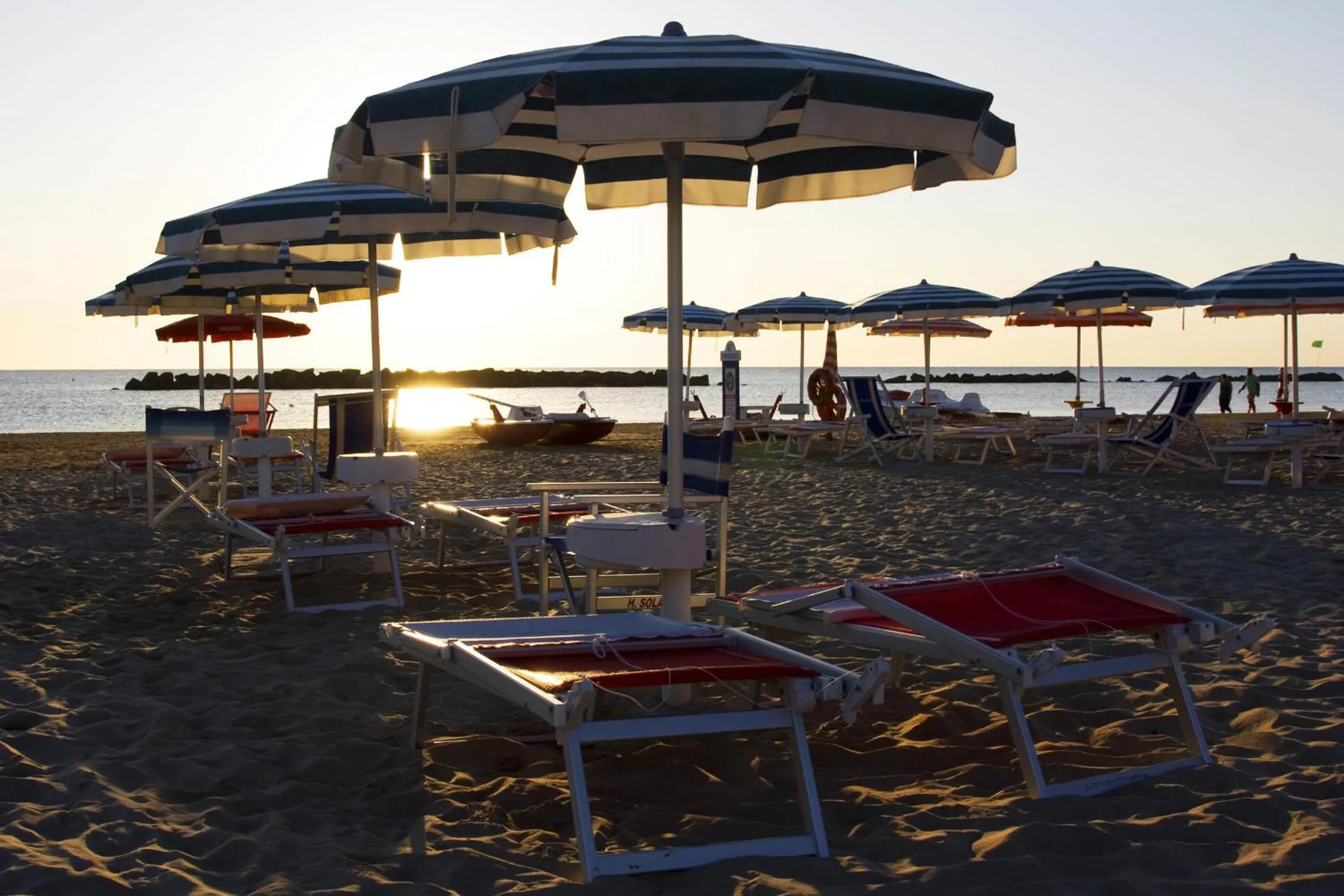 Beach in Hotel Solarium