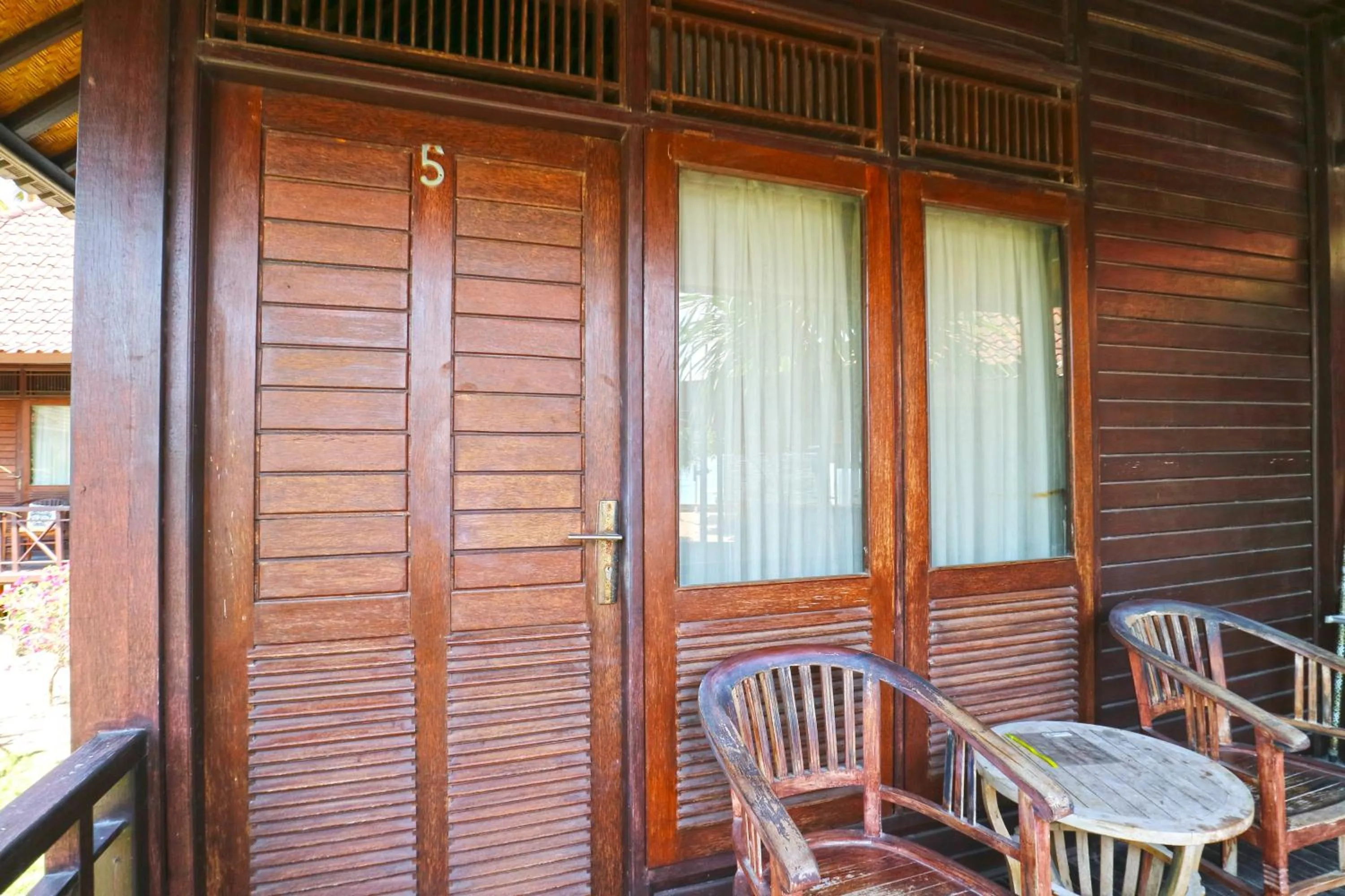 Balcony/Terrace in Mega Cottages