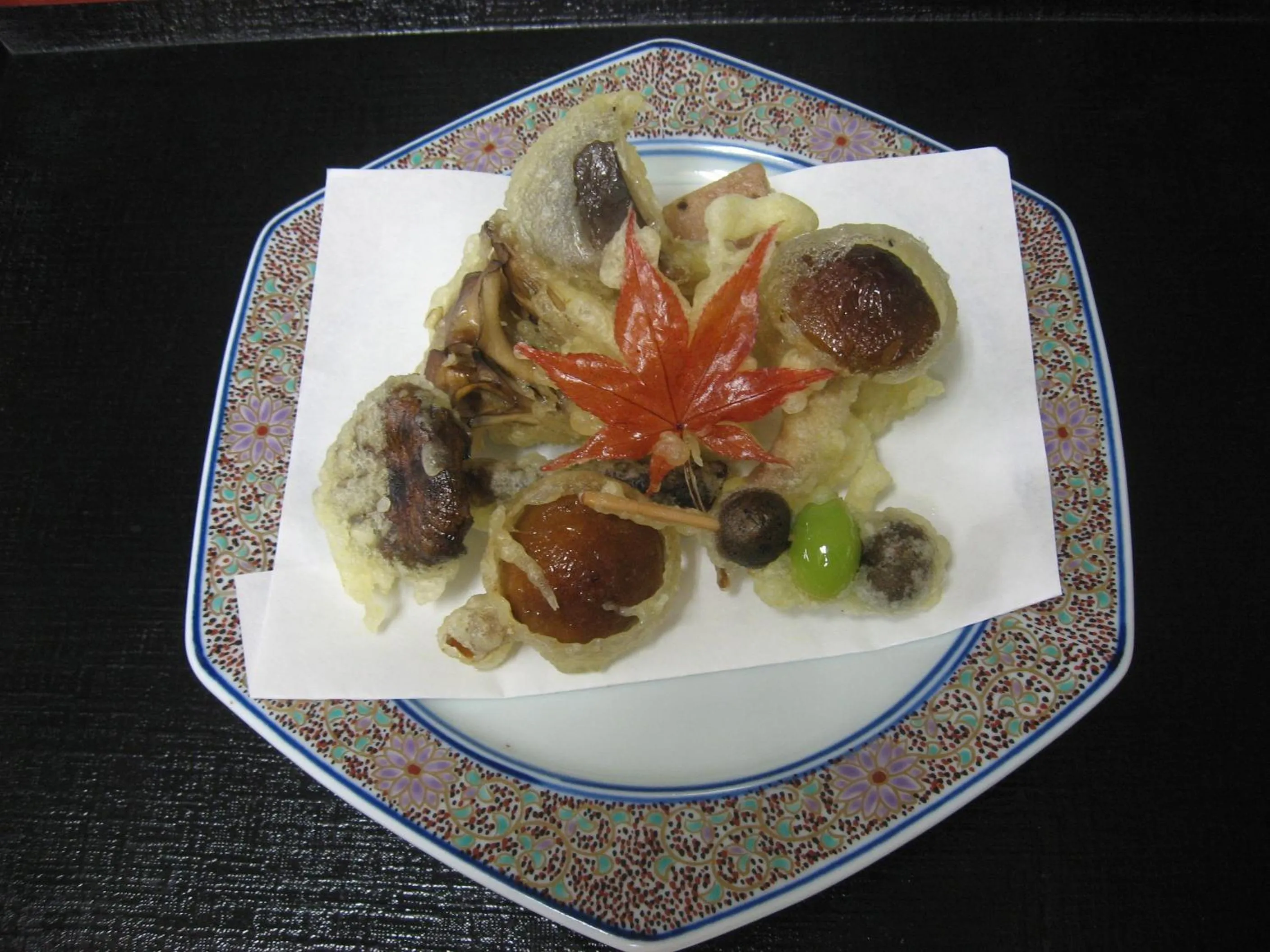 Food in Shukubo Kansho-in Temple Sanrakuso