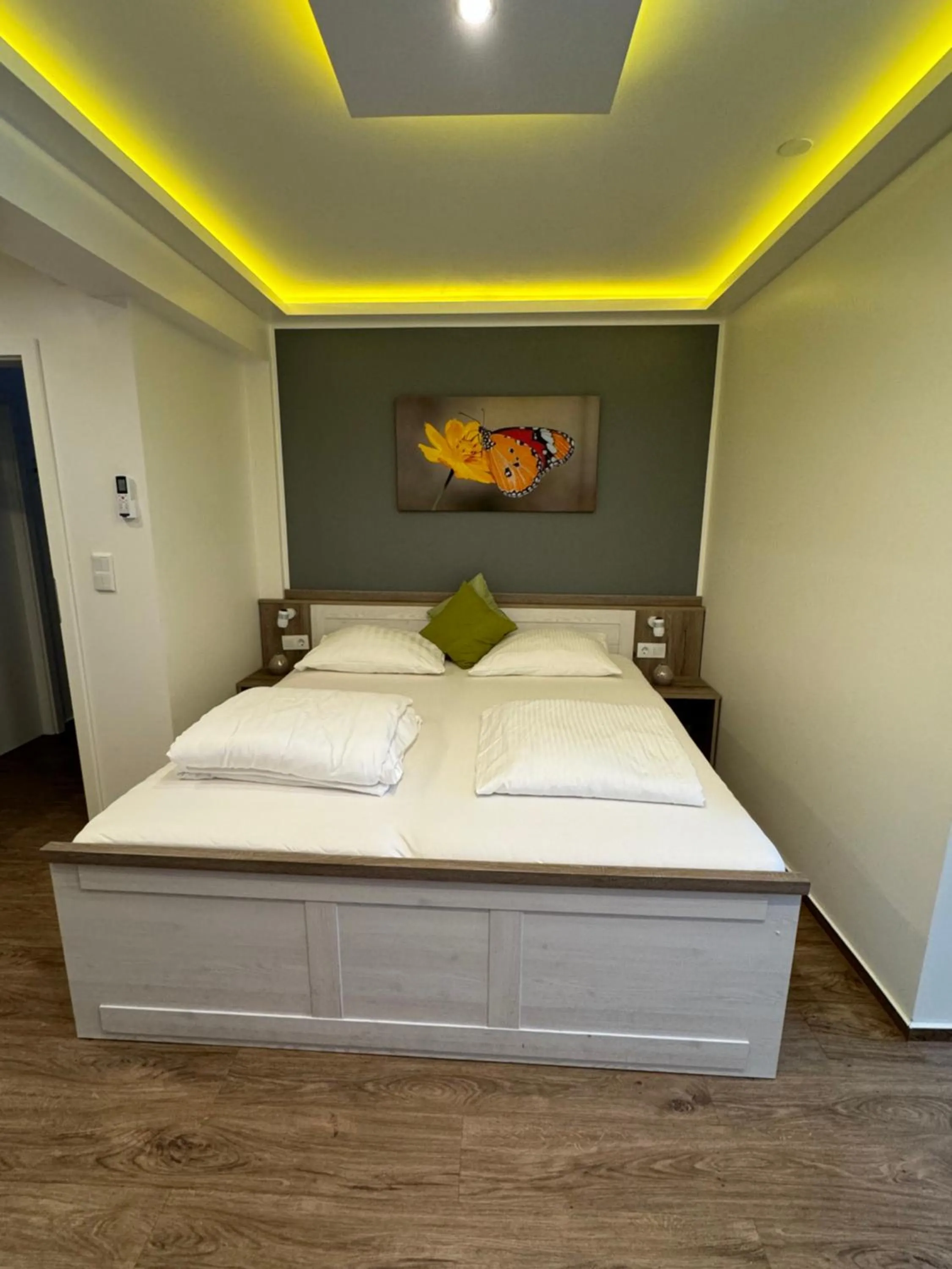 Bed in Pension Zwei A