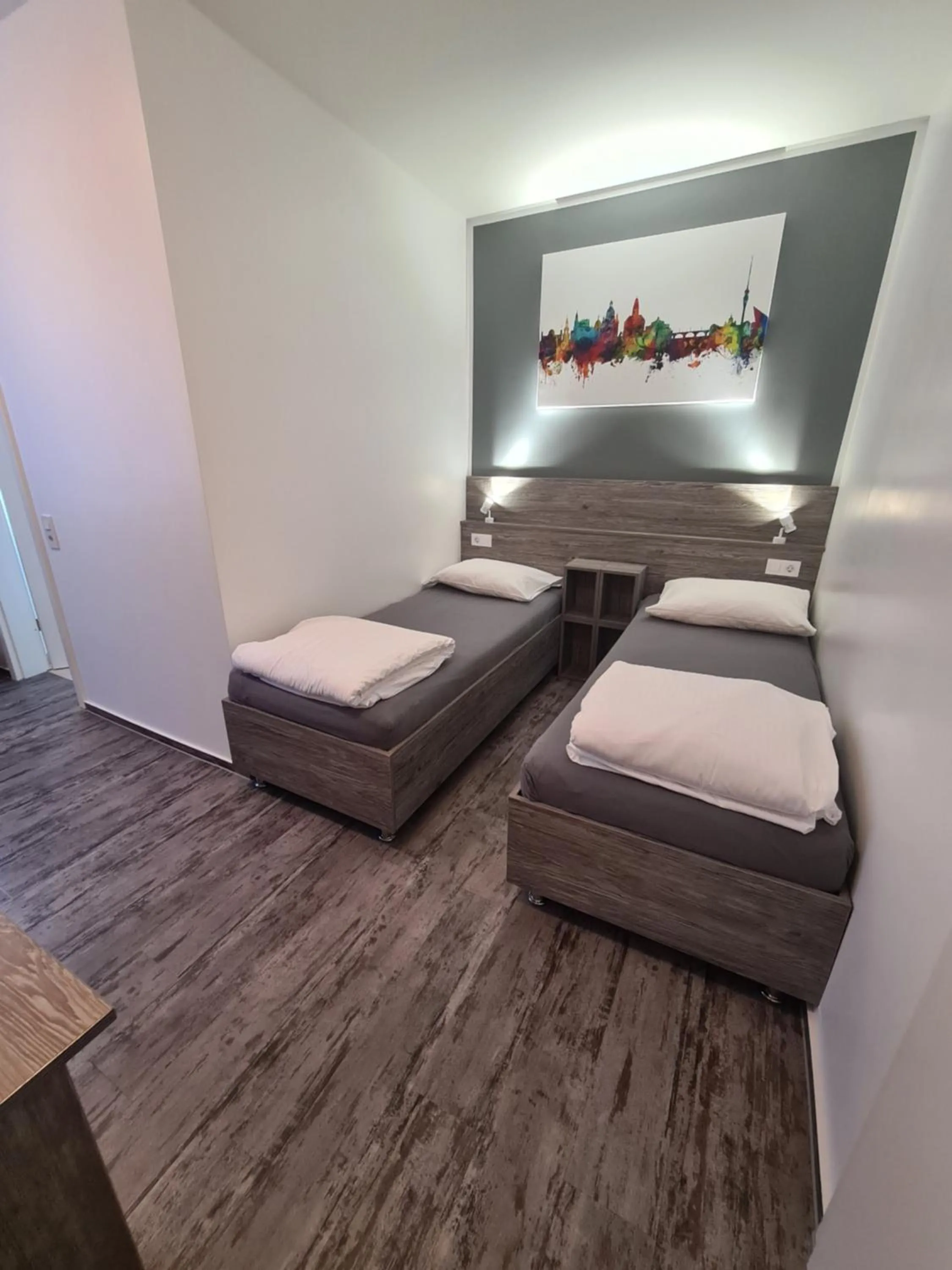 Bed in Pension Zwei A