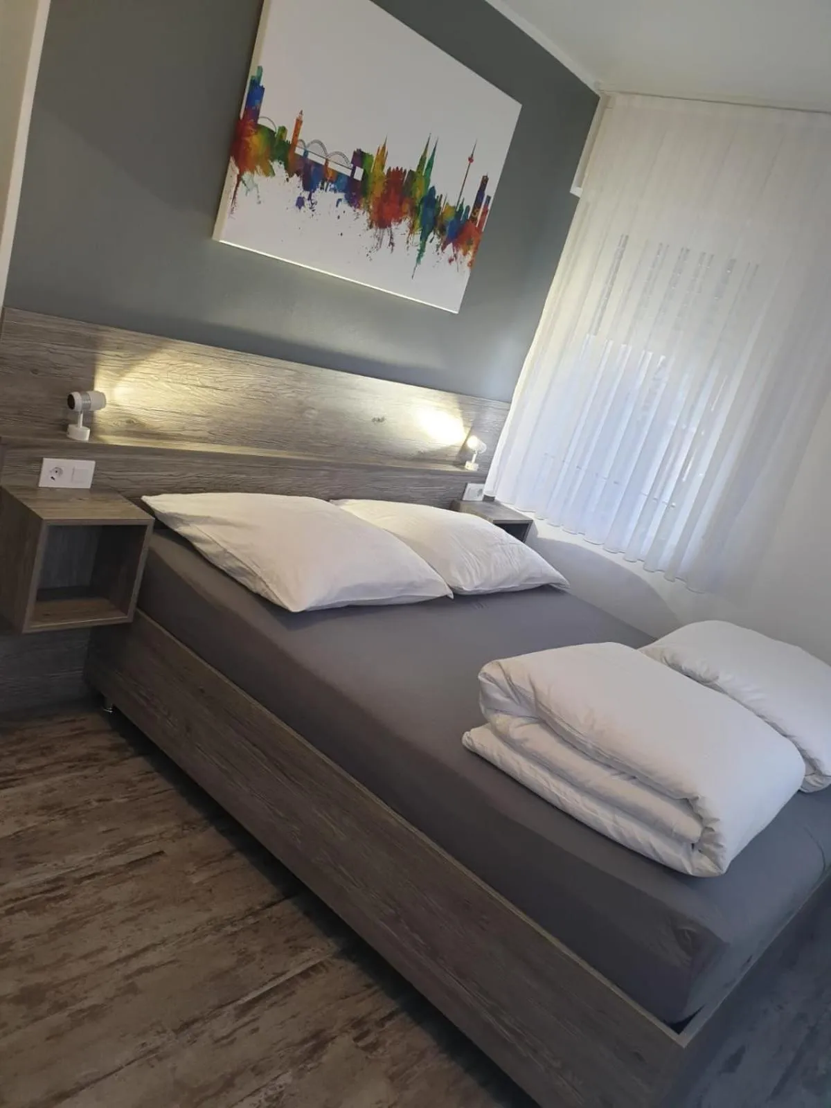 Bed in Pension Zwei A