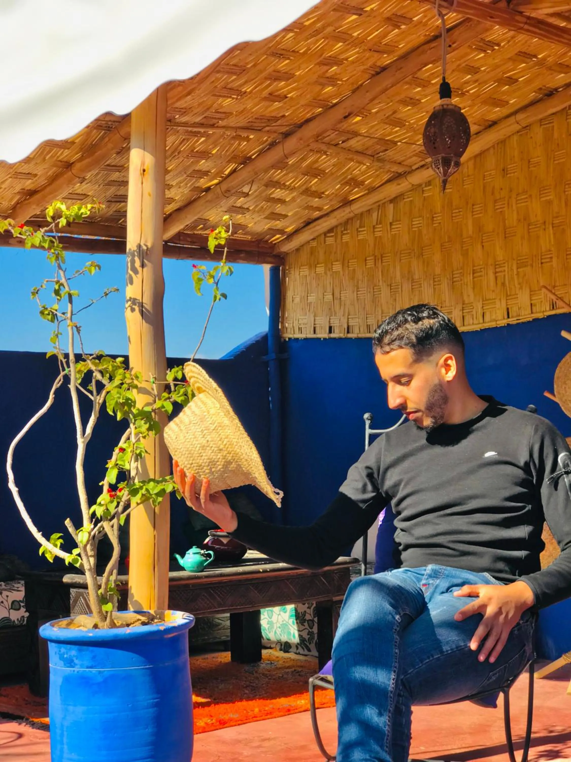 Patio in Riad Alamine