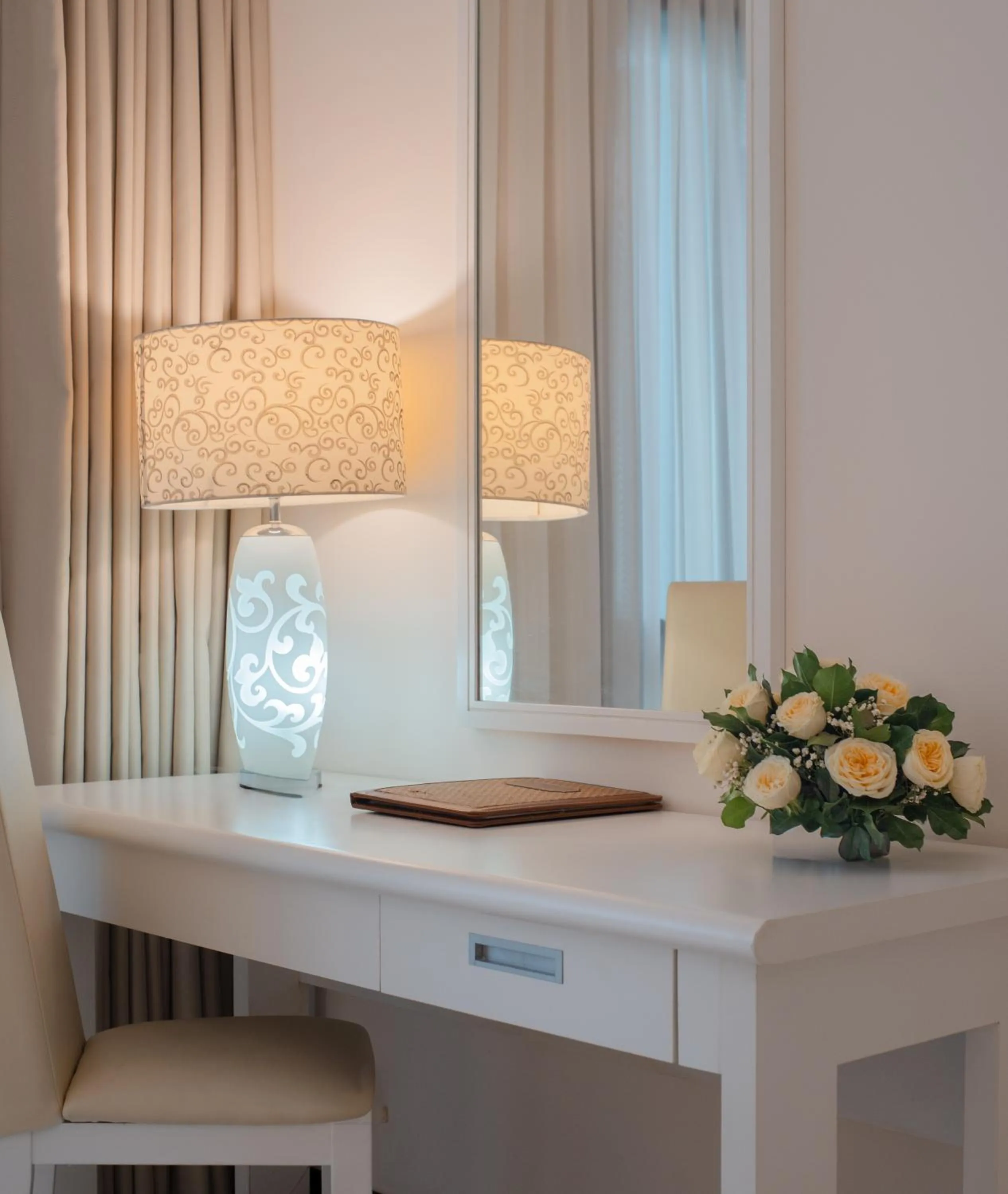 Seating area in Nhi Phi Hotel