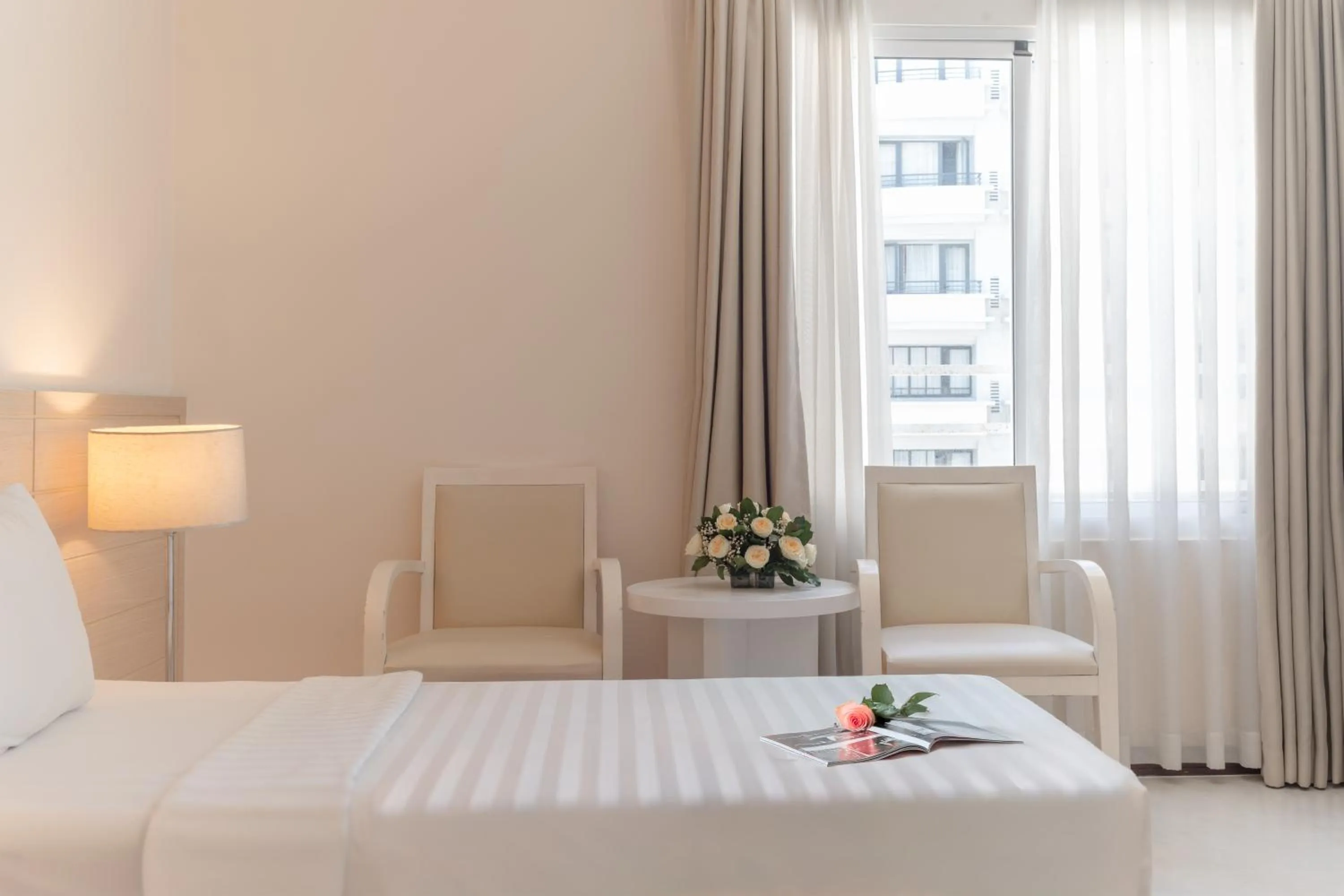 Bedroom, Bed in Nhi Phi Hotel