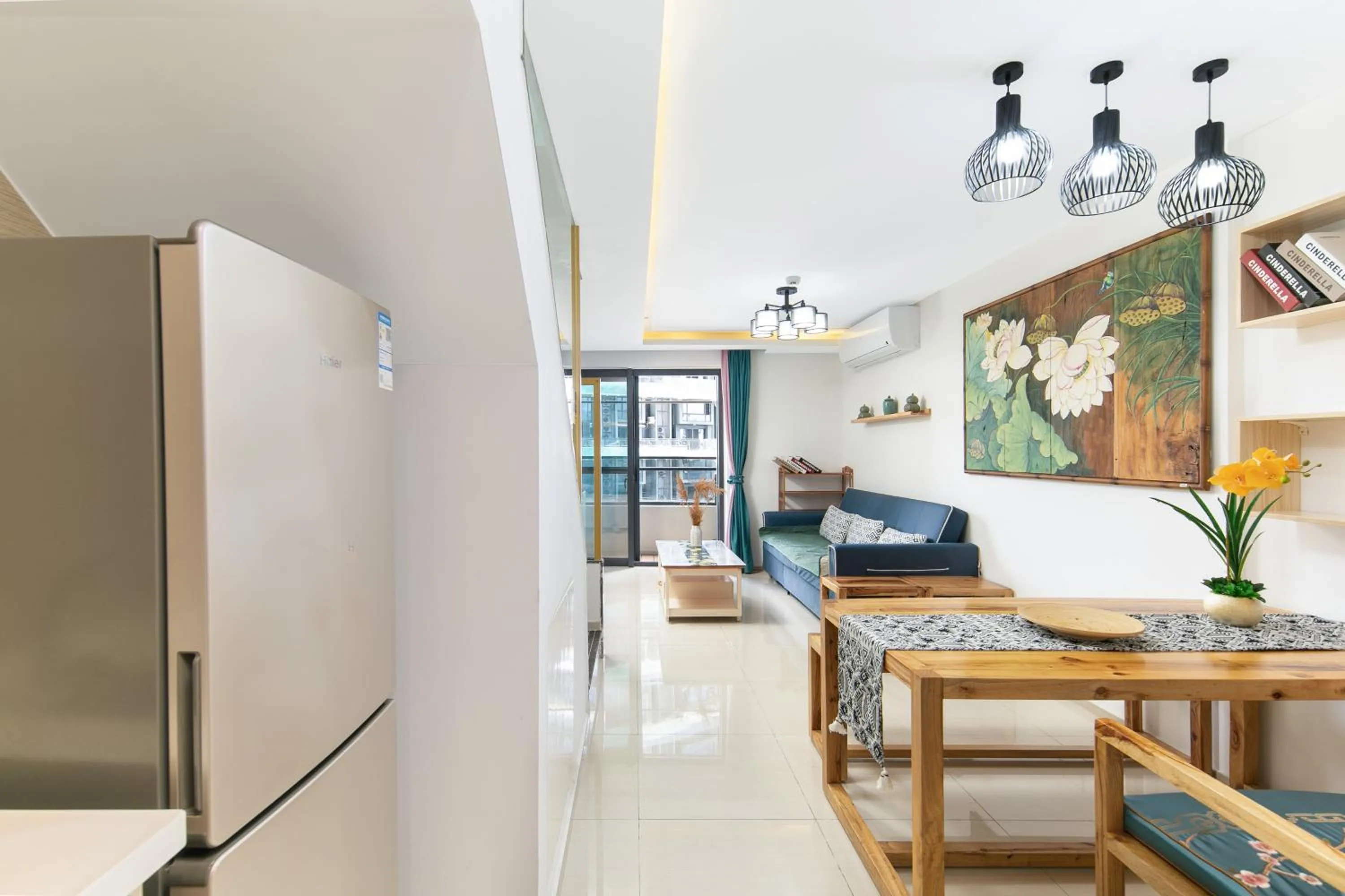 Living room in Neal Yat Seaview Apartment Haitang Bay Sanya