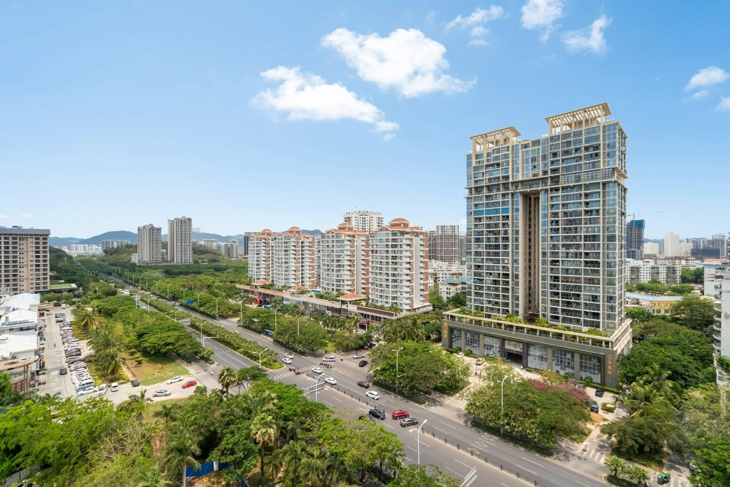 City view in Neal Yat Seaview Apartment Haitang Bay Sanya