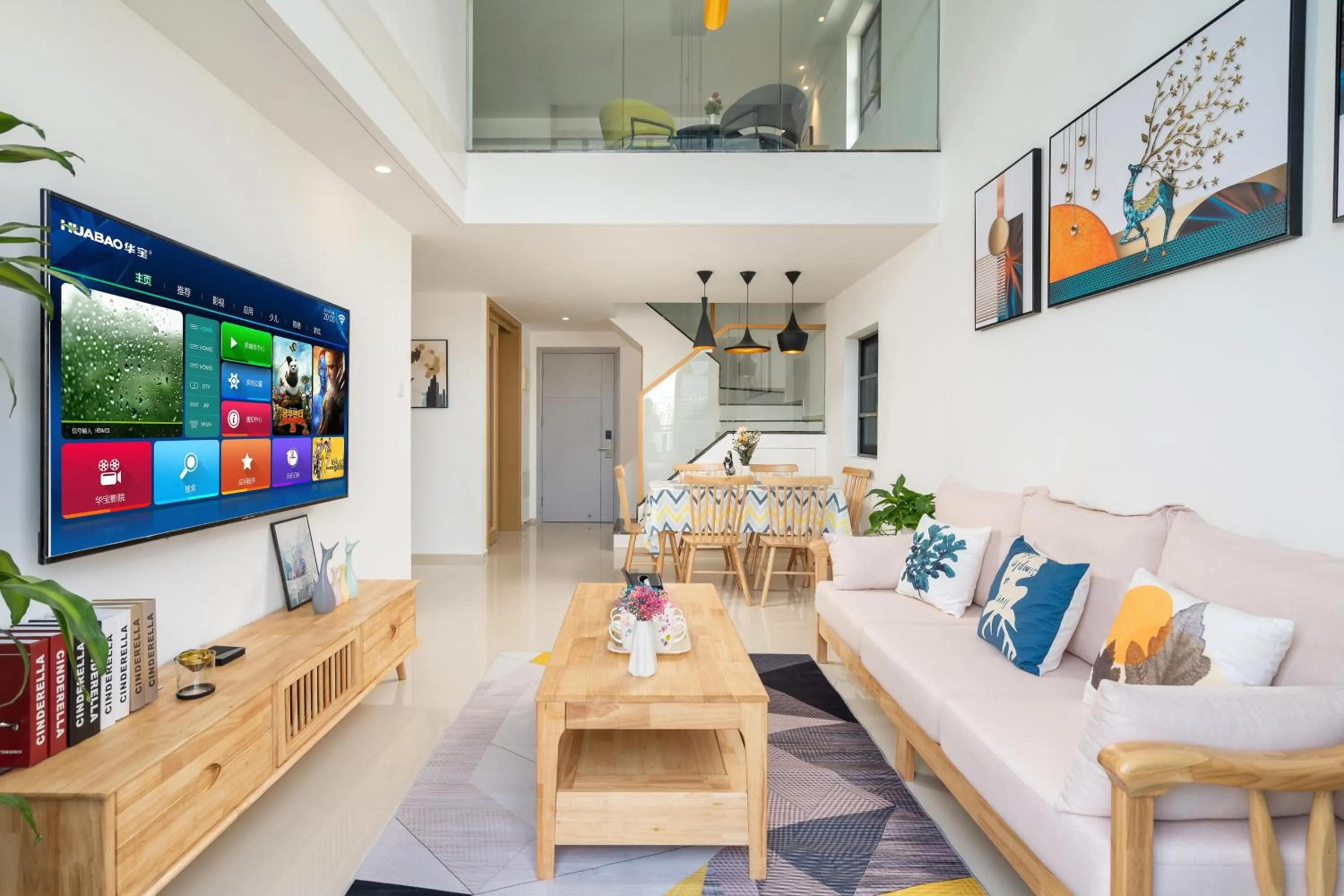 Living room in Neal Yat Seaview Apartment Haitang Bay Sanya