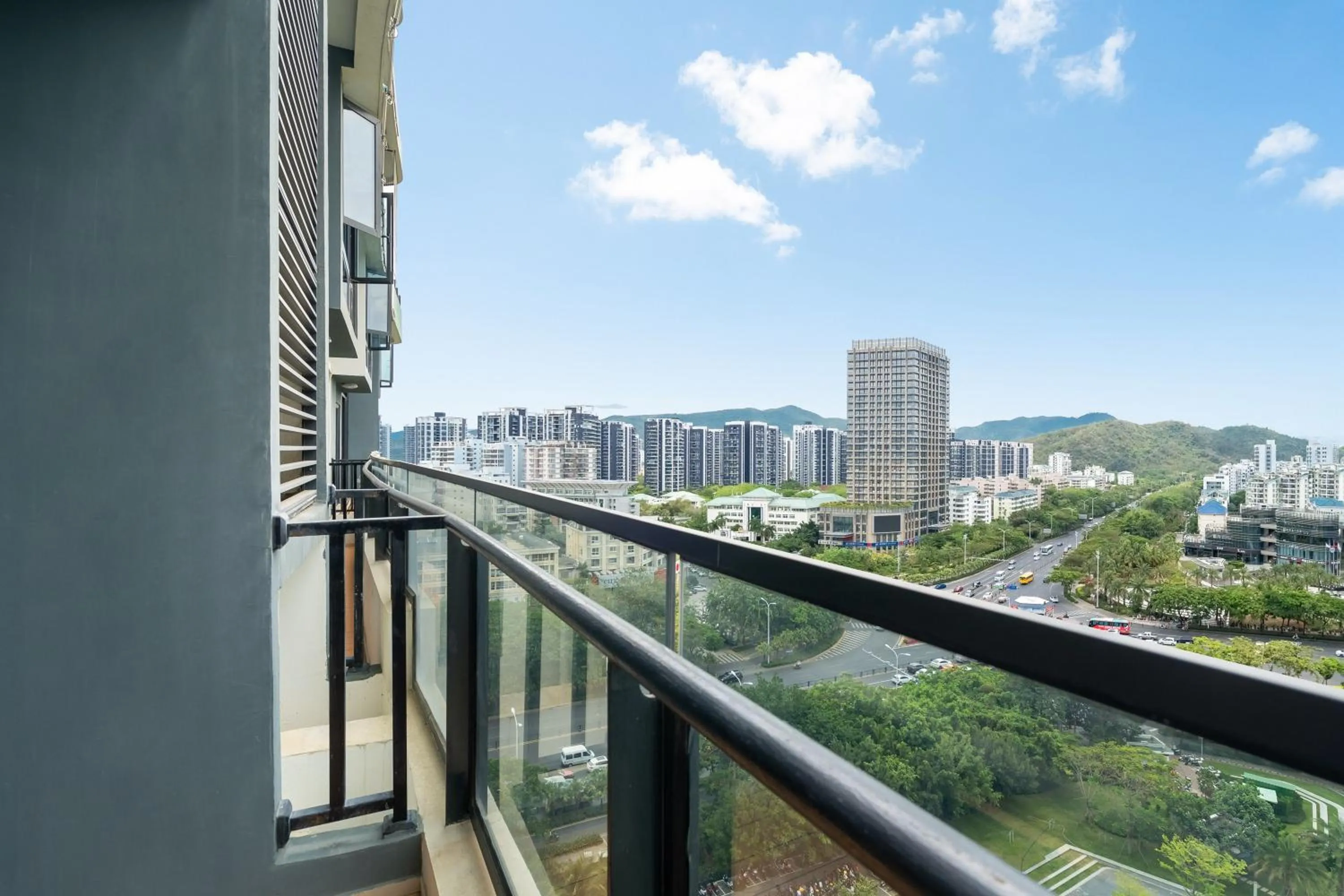 Balcony/Terrace in Neal Yat Seaview Apartment Haitang Bay Sanya