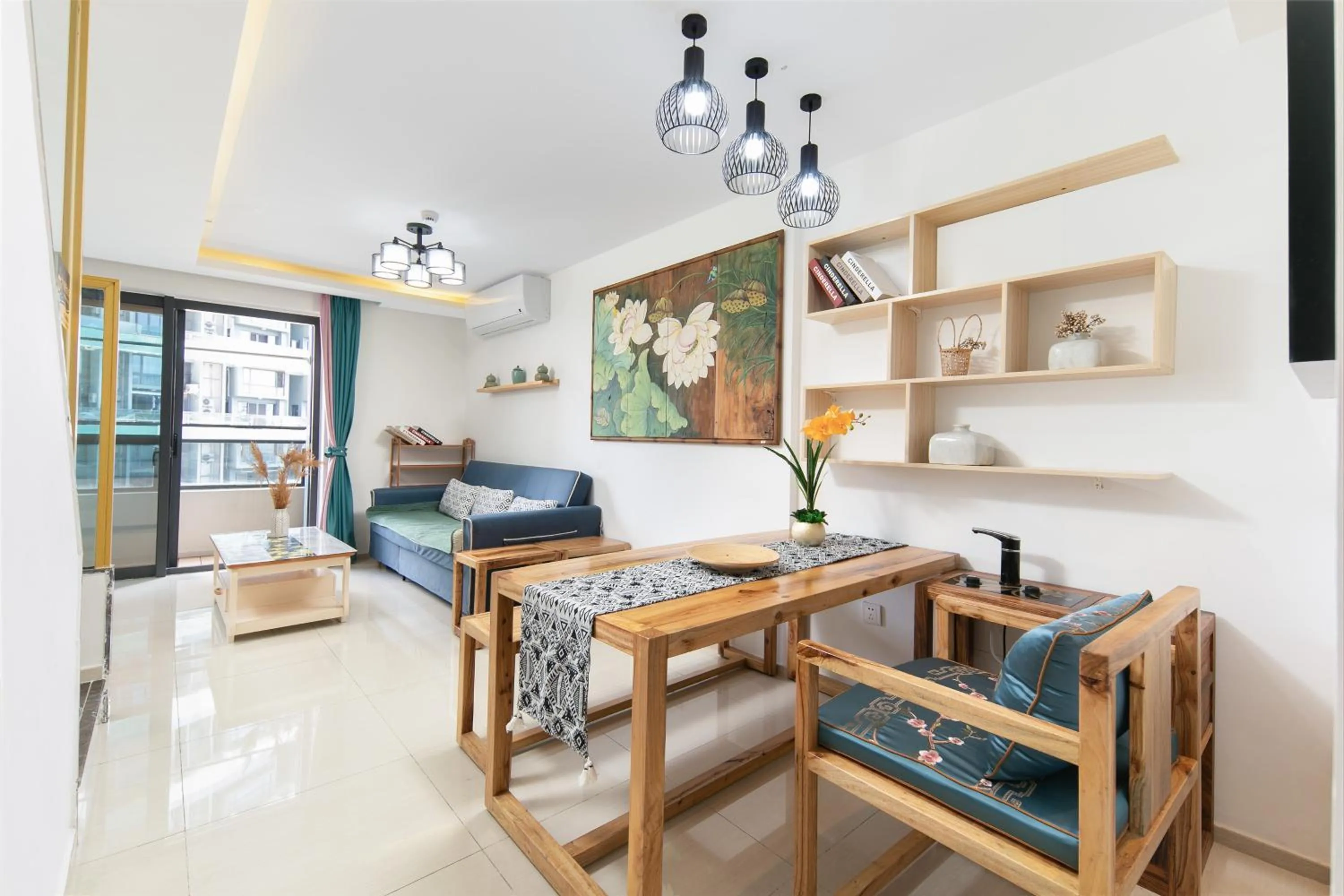 Living room in Neal Yat Seaview Apartment Haitang Bay Sanya