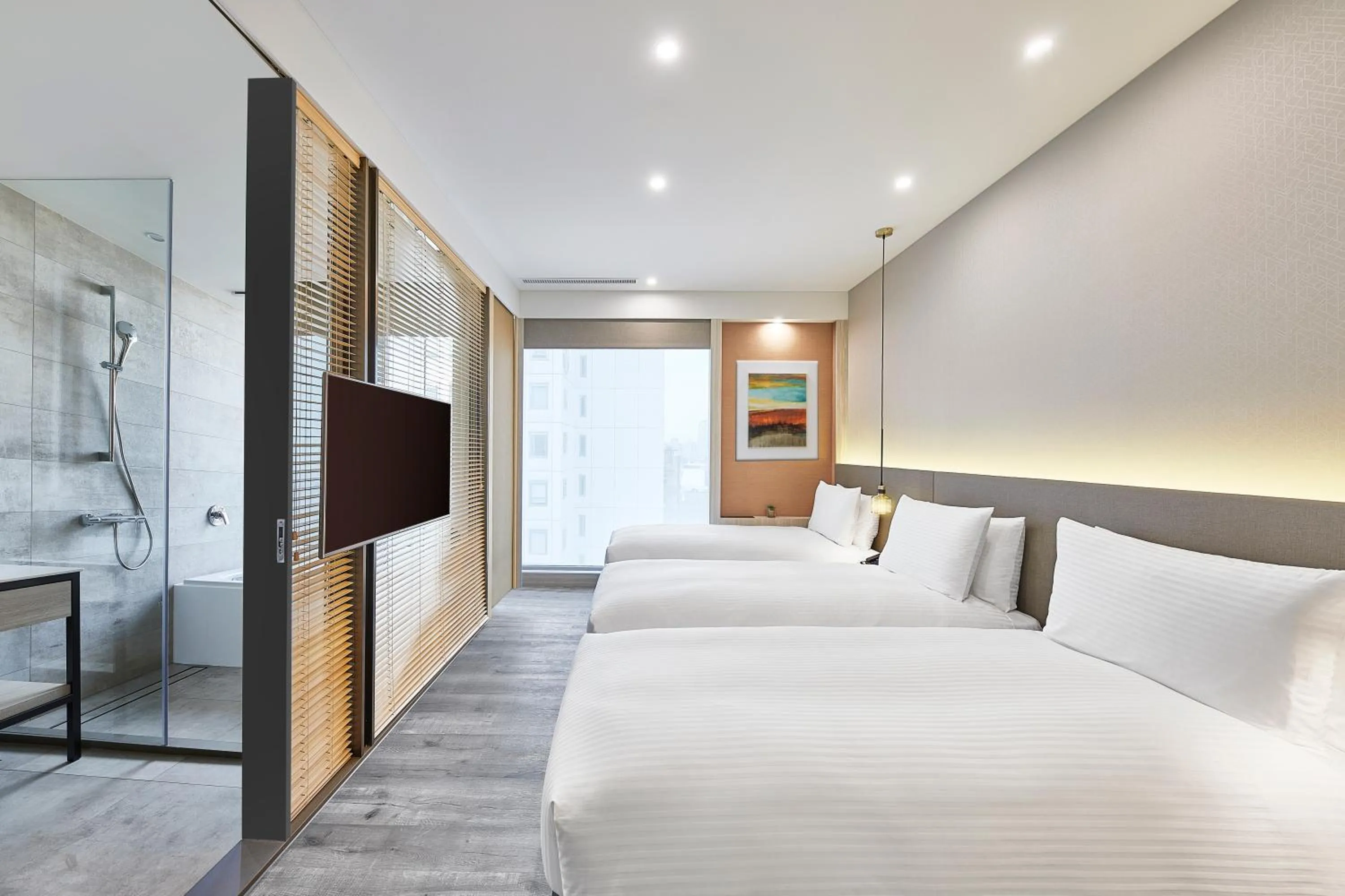 Photo of the whole room, Bed in Parkview Taipei