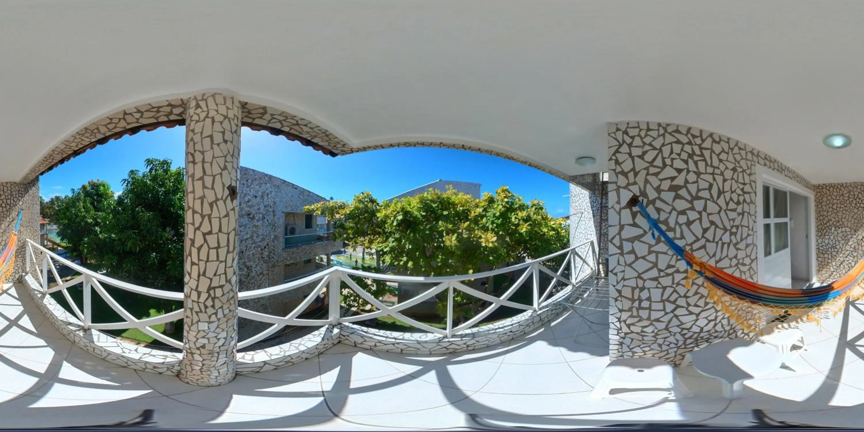 Balcony/Terrace in Chale 48 Maragogi Village Gales