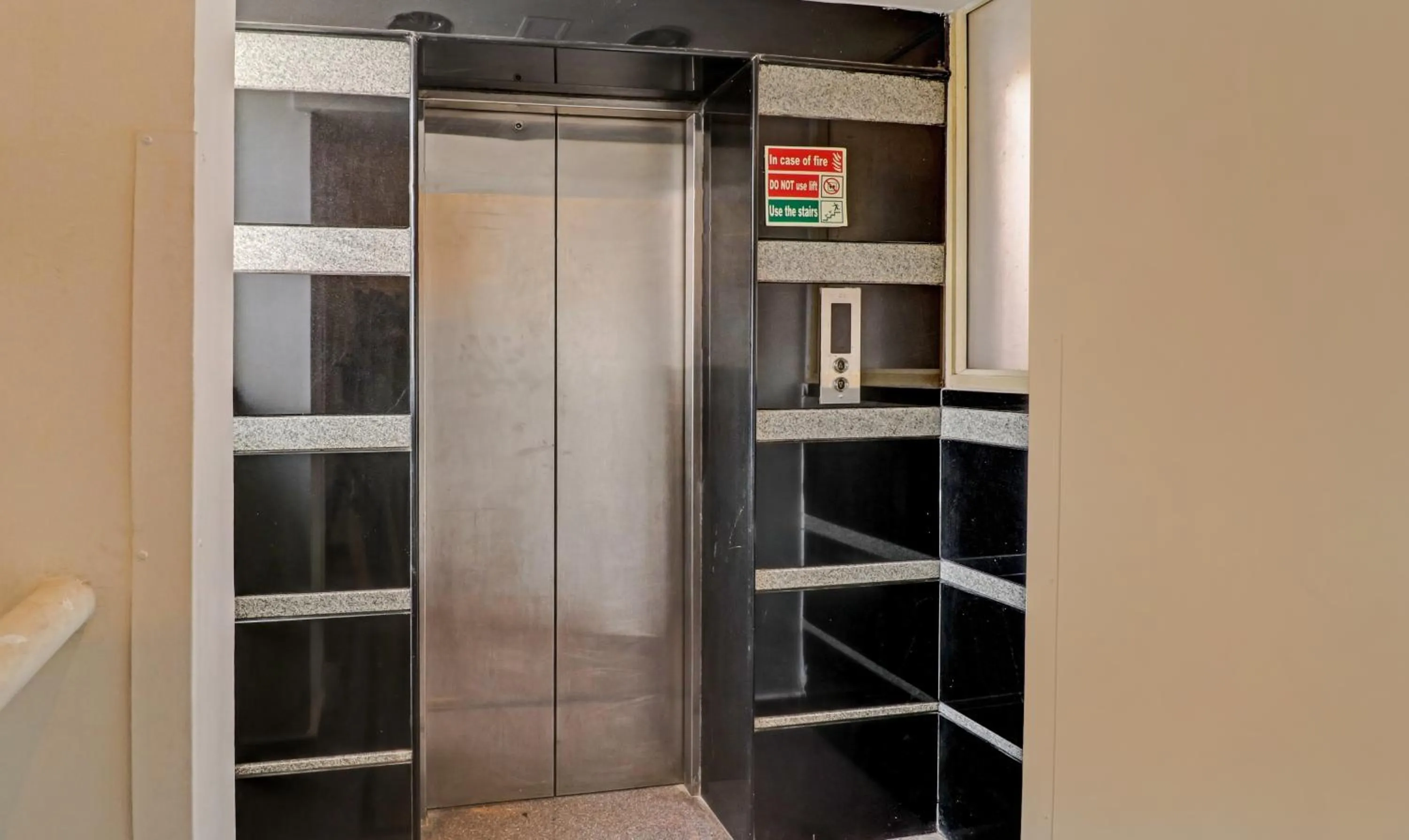 elevator in Treebo White Inn Koramangala