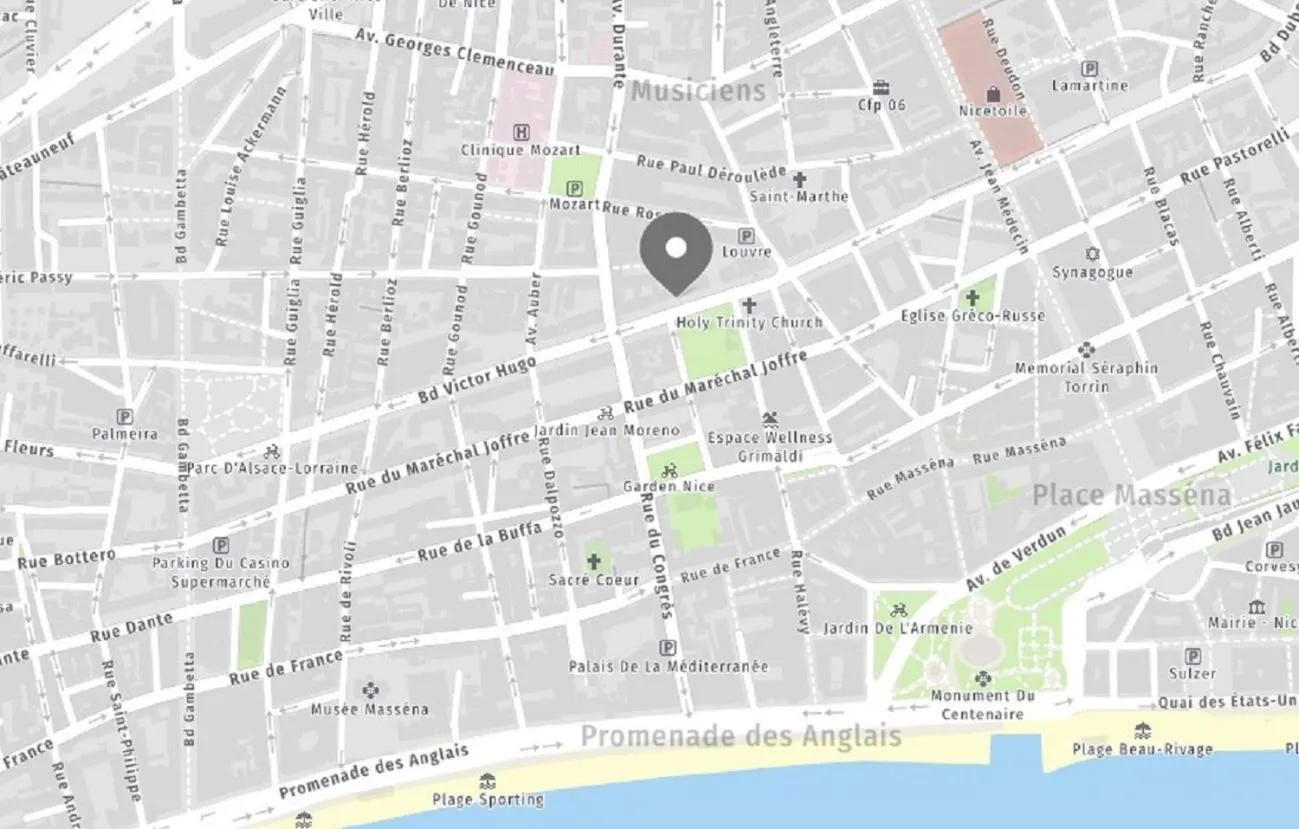 View (from property/room) in ApartHotel Riviera - Nice Côte d'Azur - Grimaldi AC - Promenade des Anglais