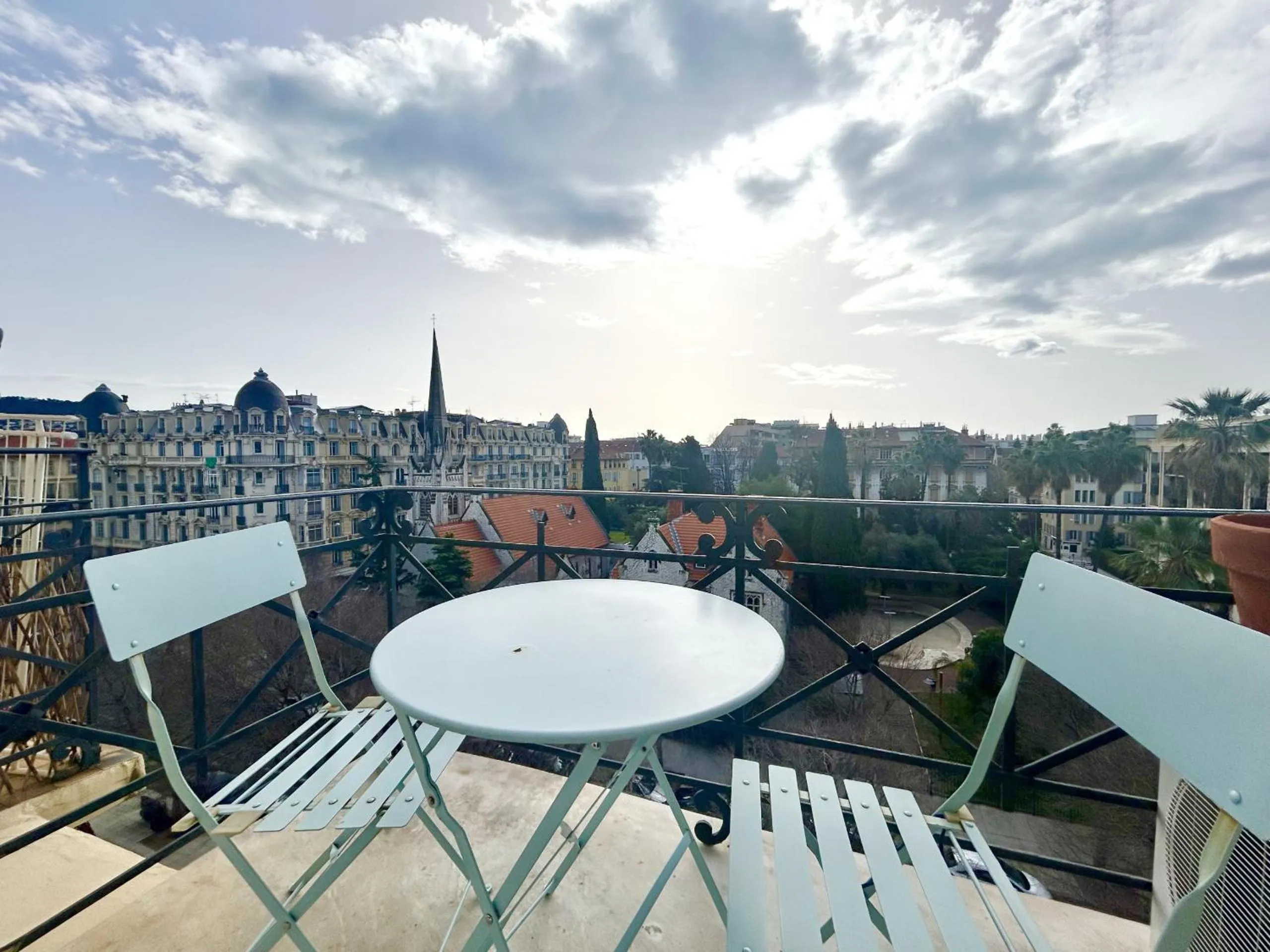 Balcony/Terrace in ApartHotel Riviera - Nice Côte d'Azur - Grimaldi AC - Promenade des Anglais
