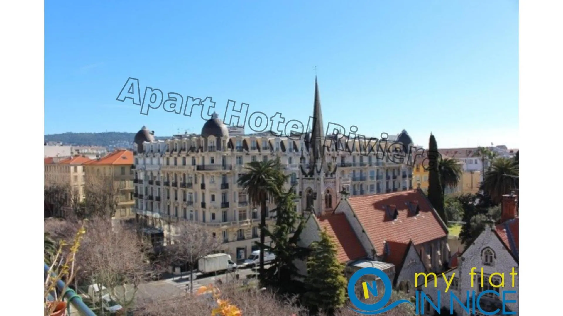 View (from property/room) in ApartHotel Riviera - Nice Côte d'Azur - Grimaldi AC - Promenade des Anglais