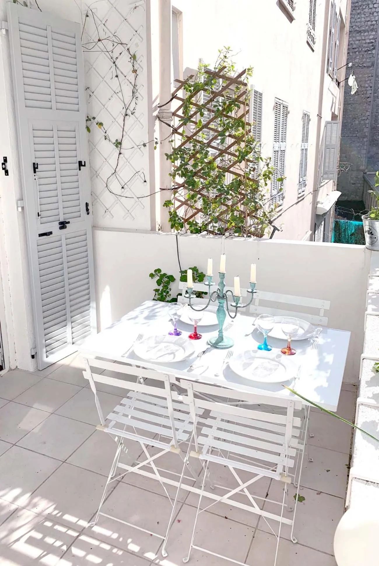 Balcony/Terrace in ApartHotel Riviera - Nice Côte d'Azur - Grimaldi AC - Promenade des Anglais