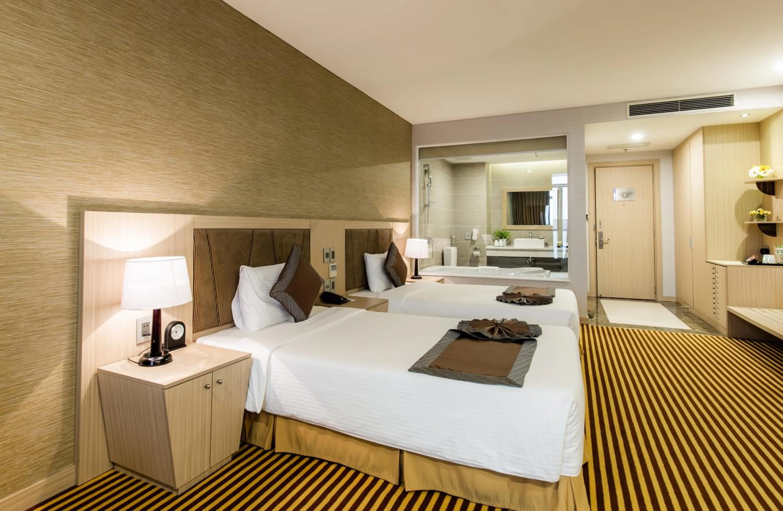 Bed in Muong Thanh Luxury Khanh Hoa