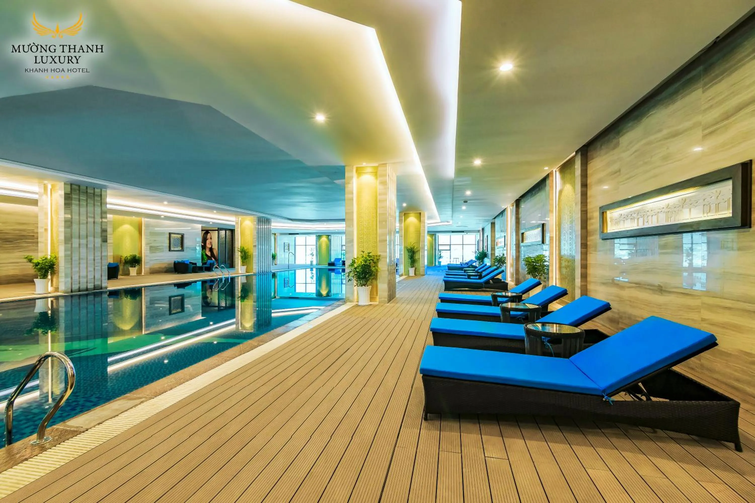 Swimming pool in Muong Thanh Luxury Khanh Hoa