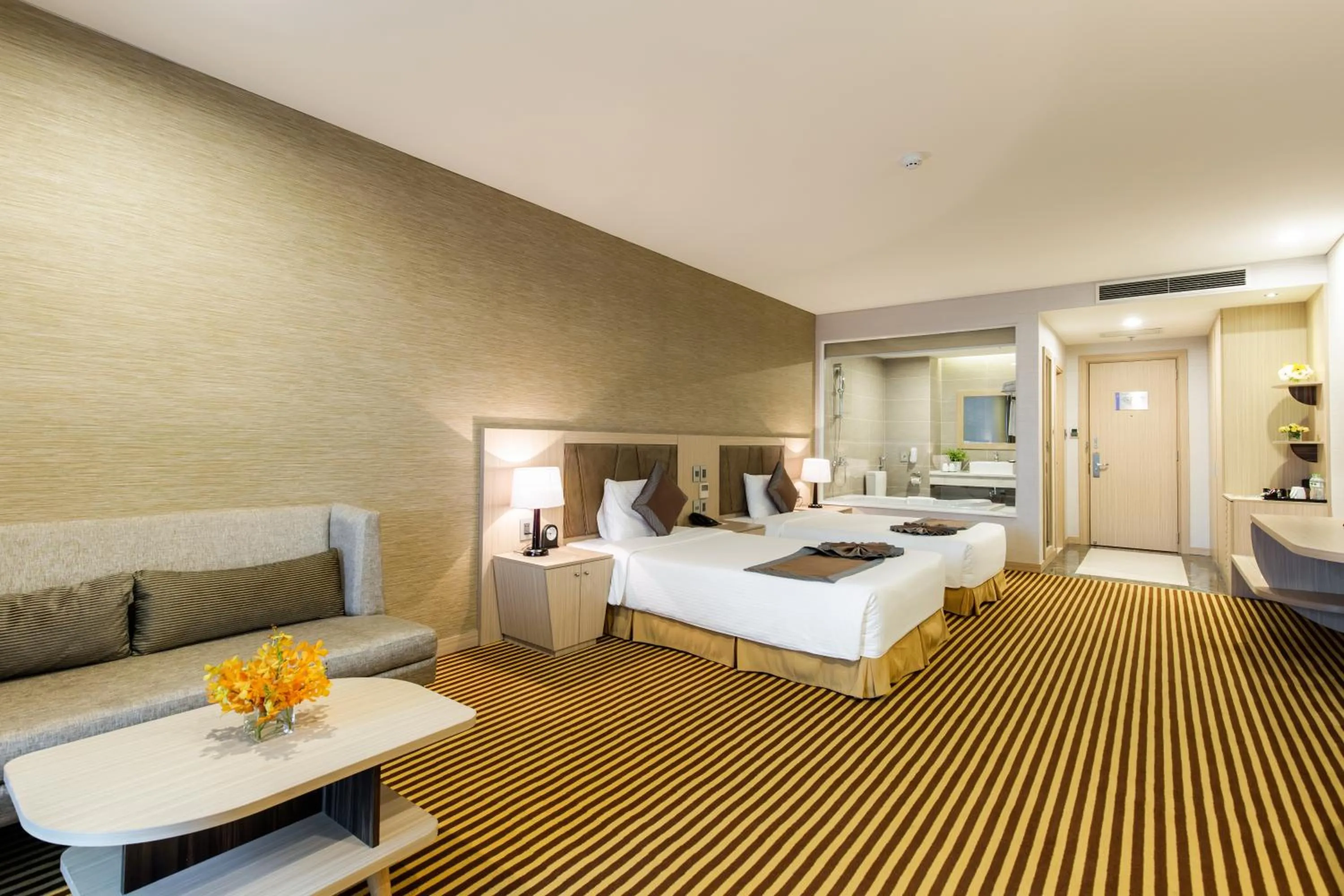 Bed in Muong Thanh Luxury Khanh Hoa