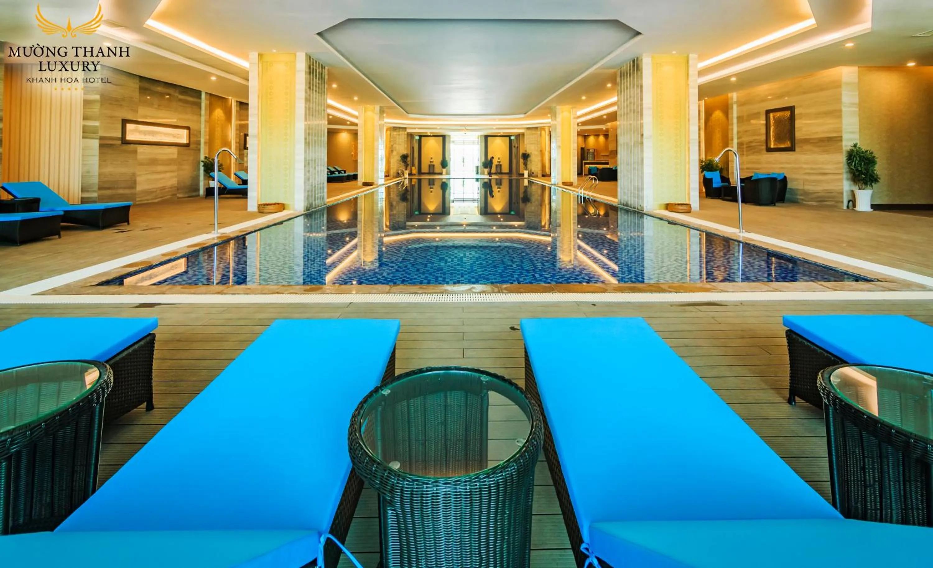 Swimming pool in Muong Thanh Luxury Khanh Hoa