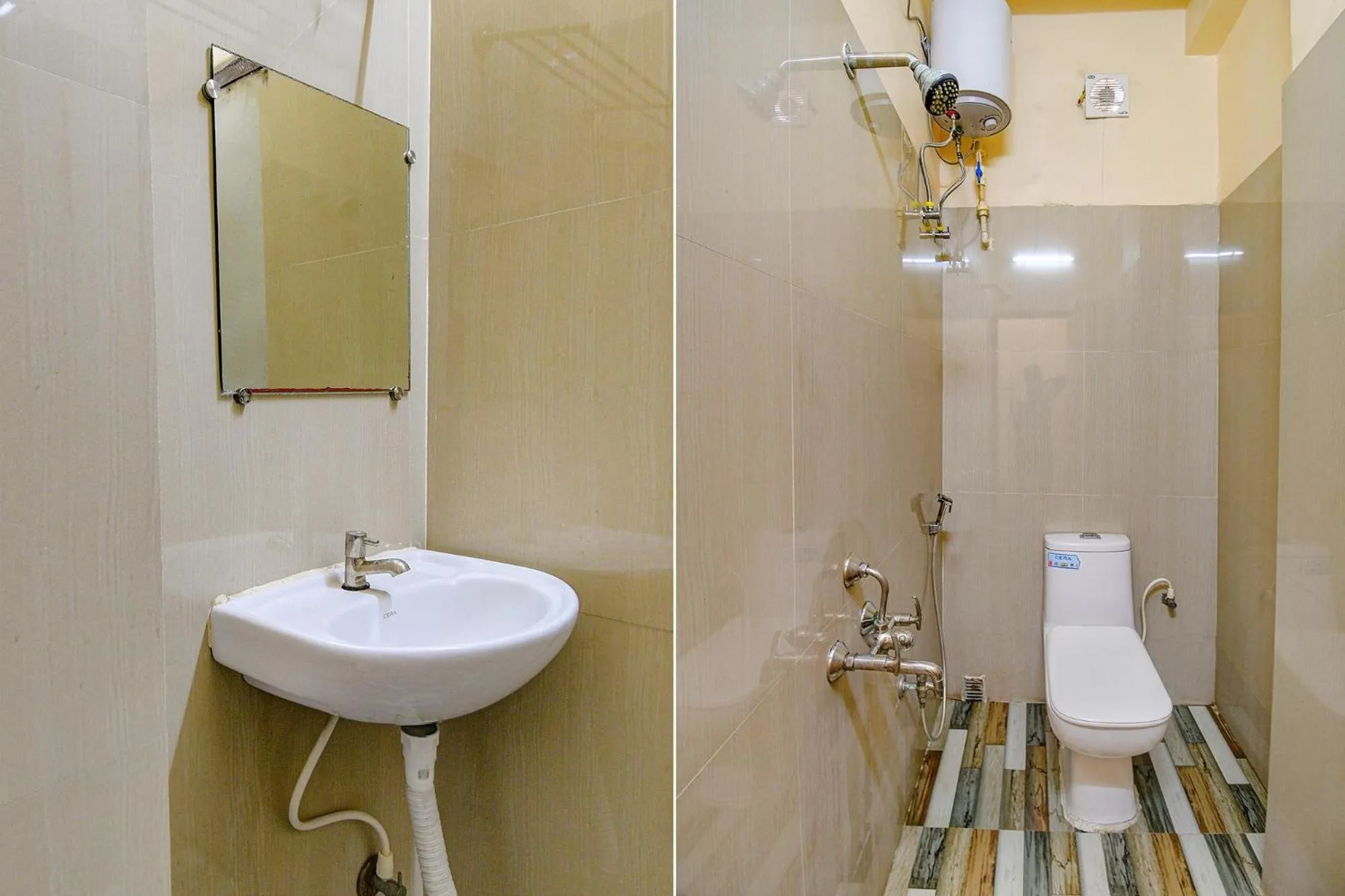 Bathroom in FabHotel Kamala Inn