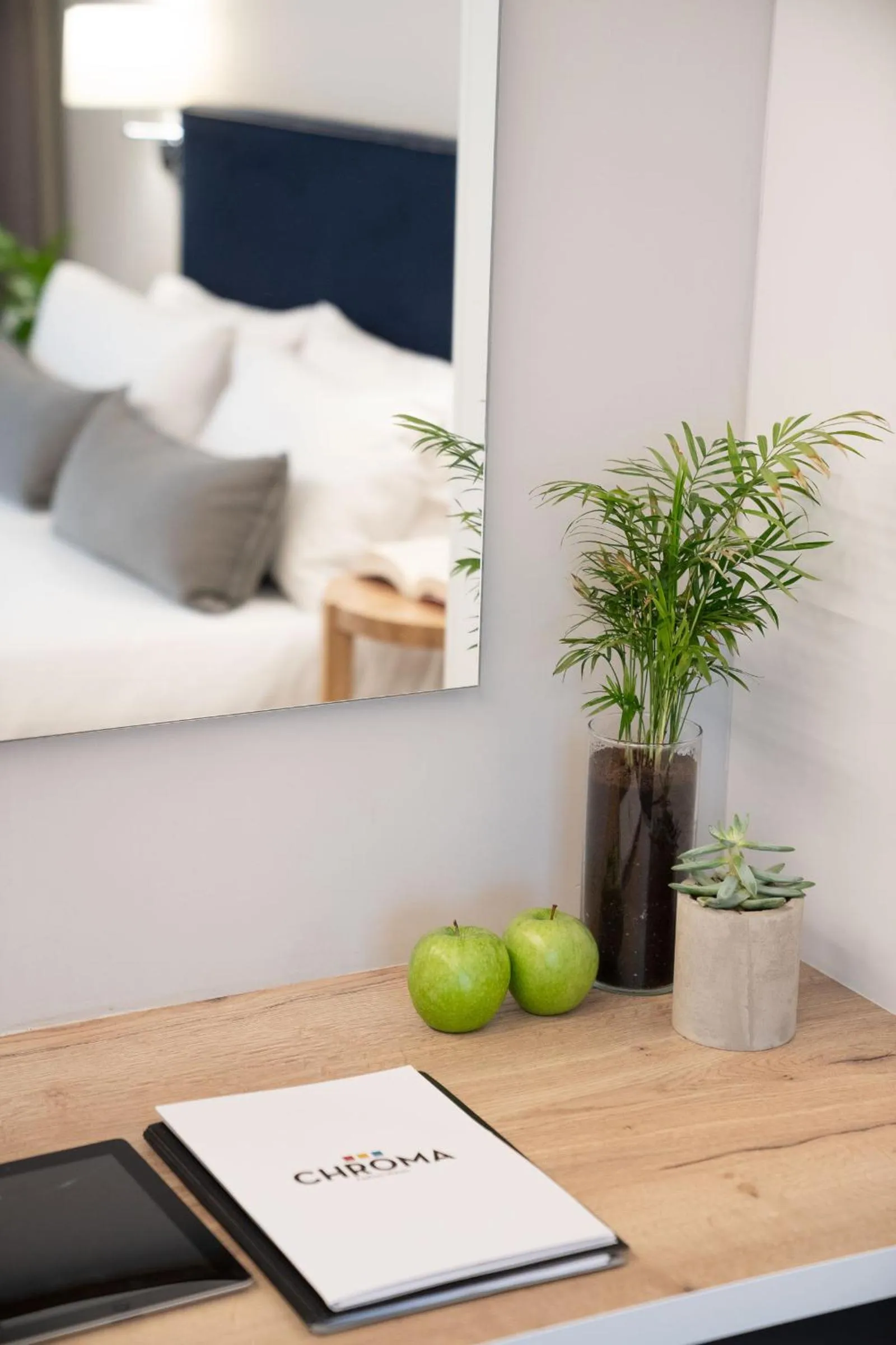 Bed in CHROMA FASHION ROOMS & APARTMENTS