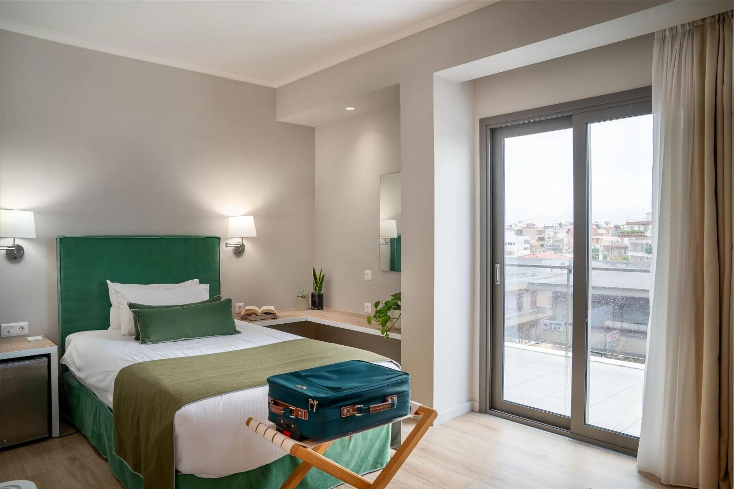 Bed in CHROMA FASHION ROOMS & APARTMENTS