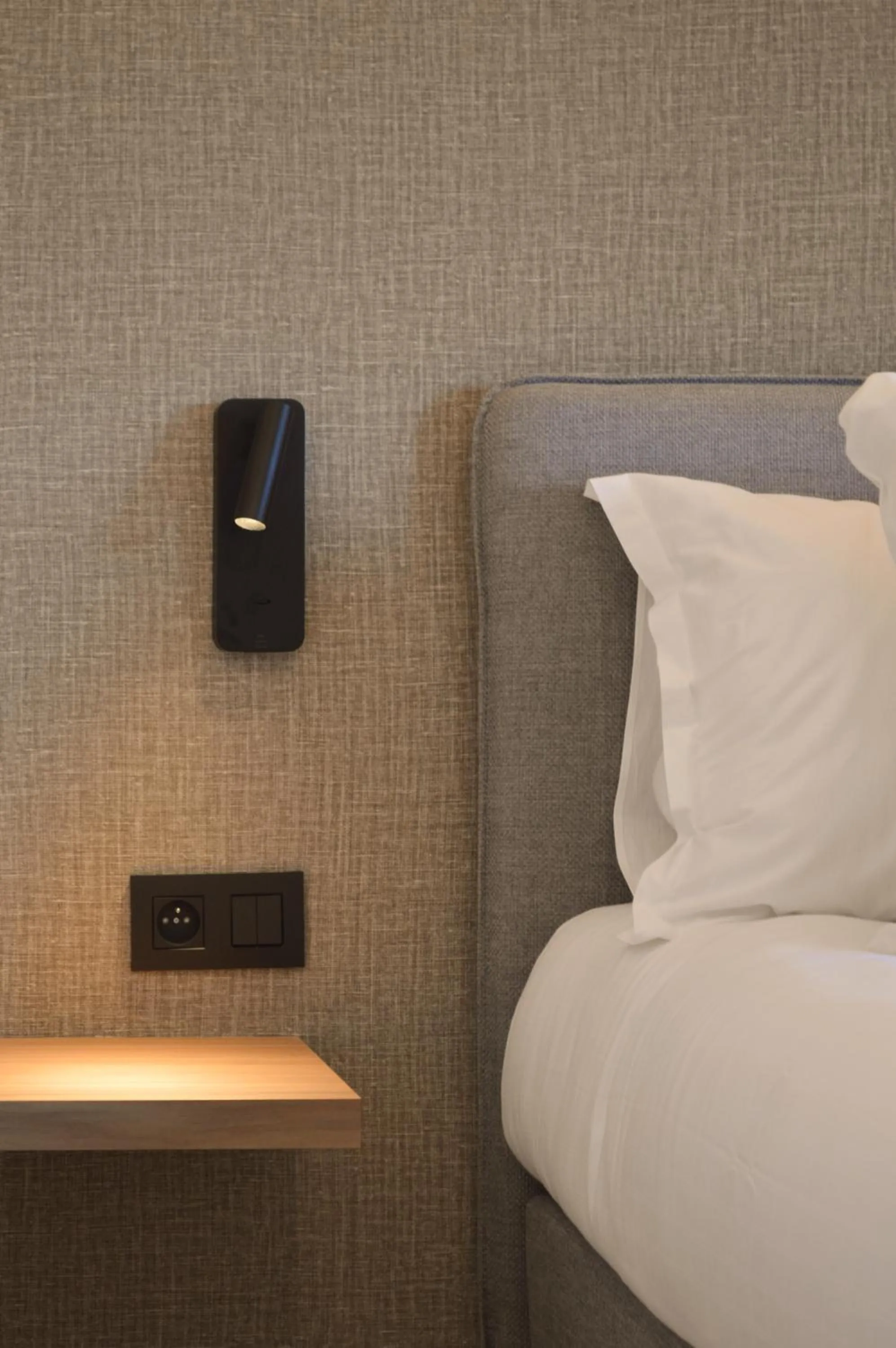 Bed in Hotel De Zalm