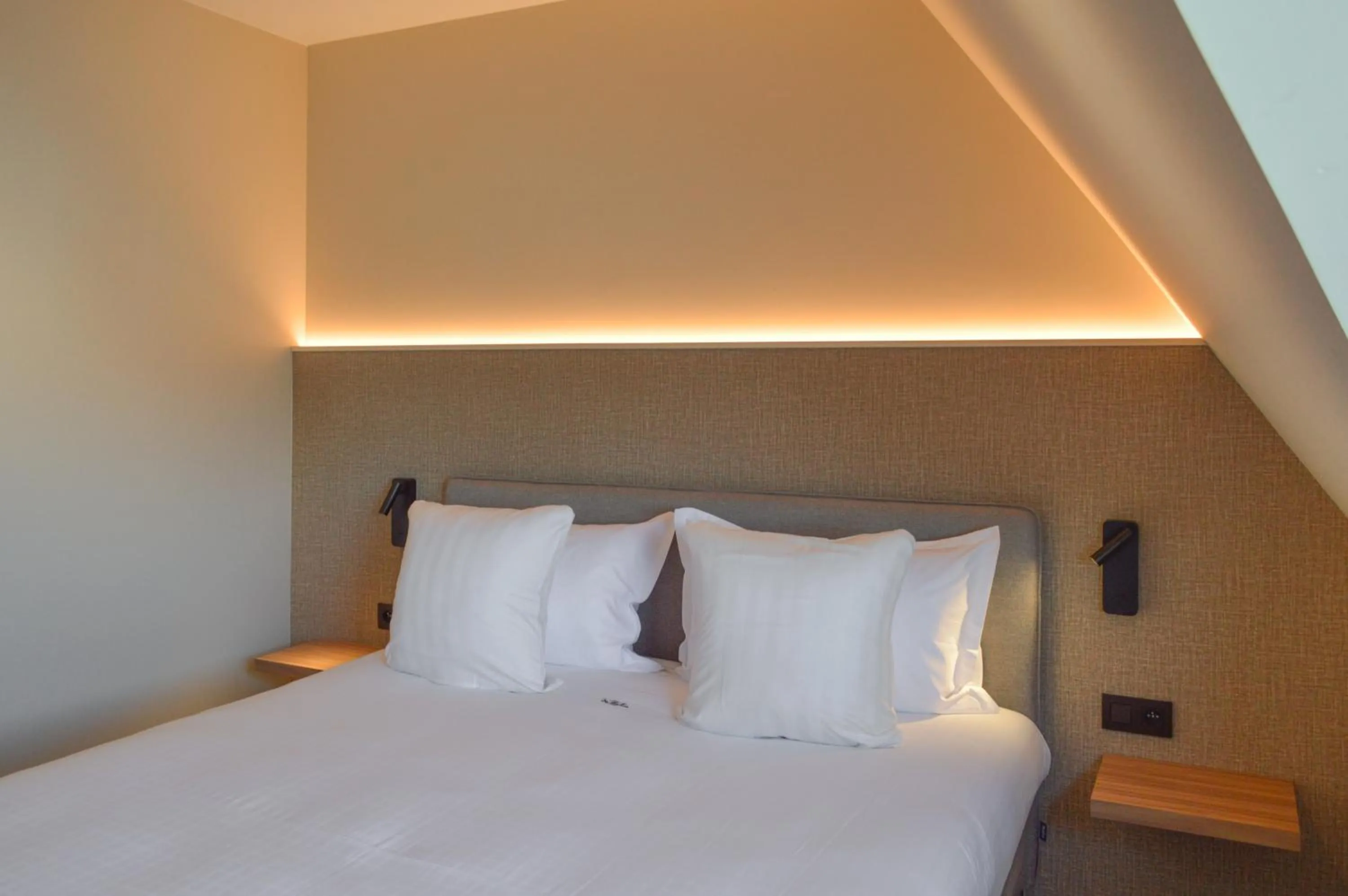 Bed in Hotel De Zalm