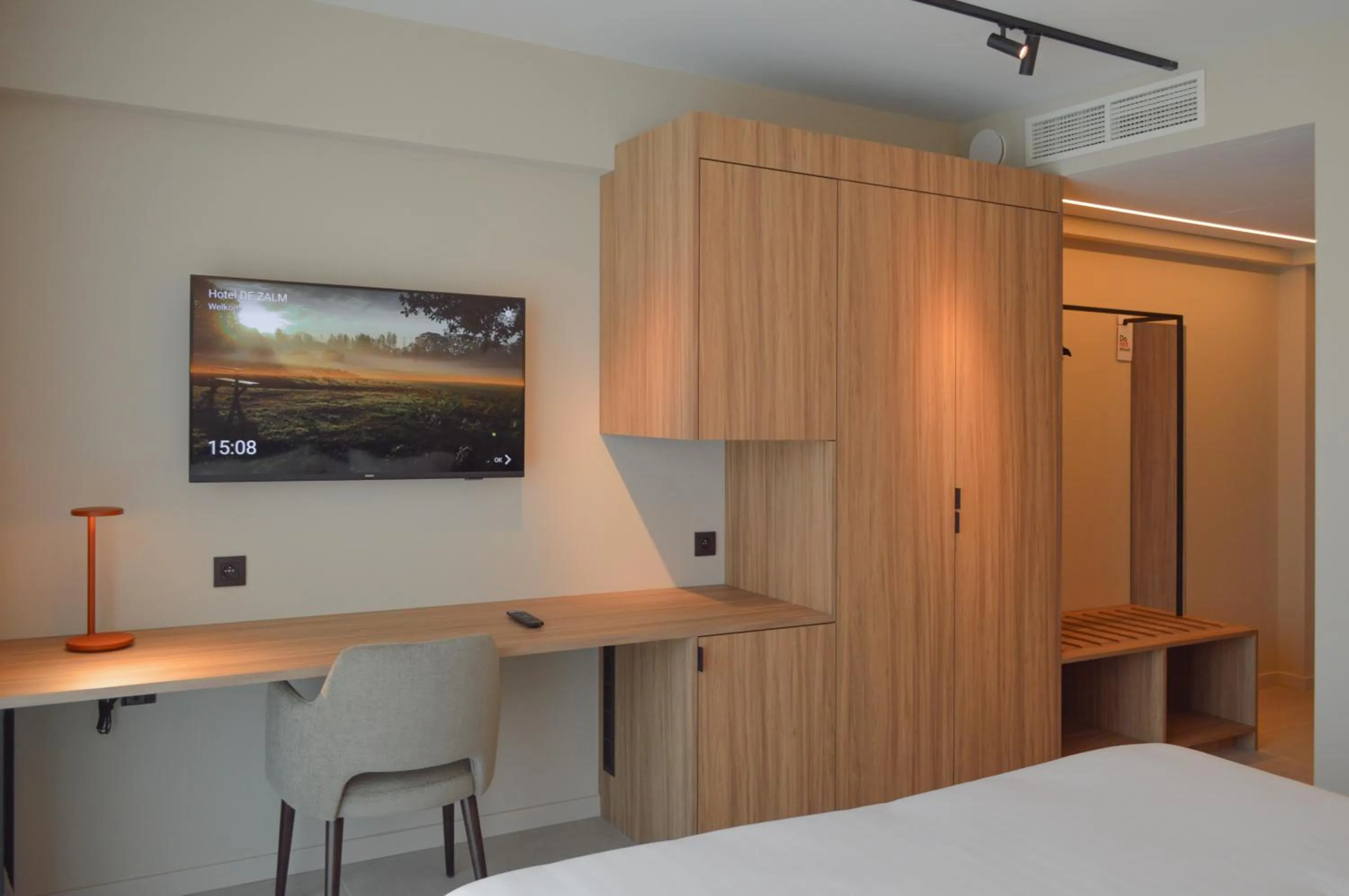 Bed in Hotel De Zalm