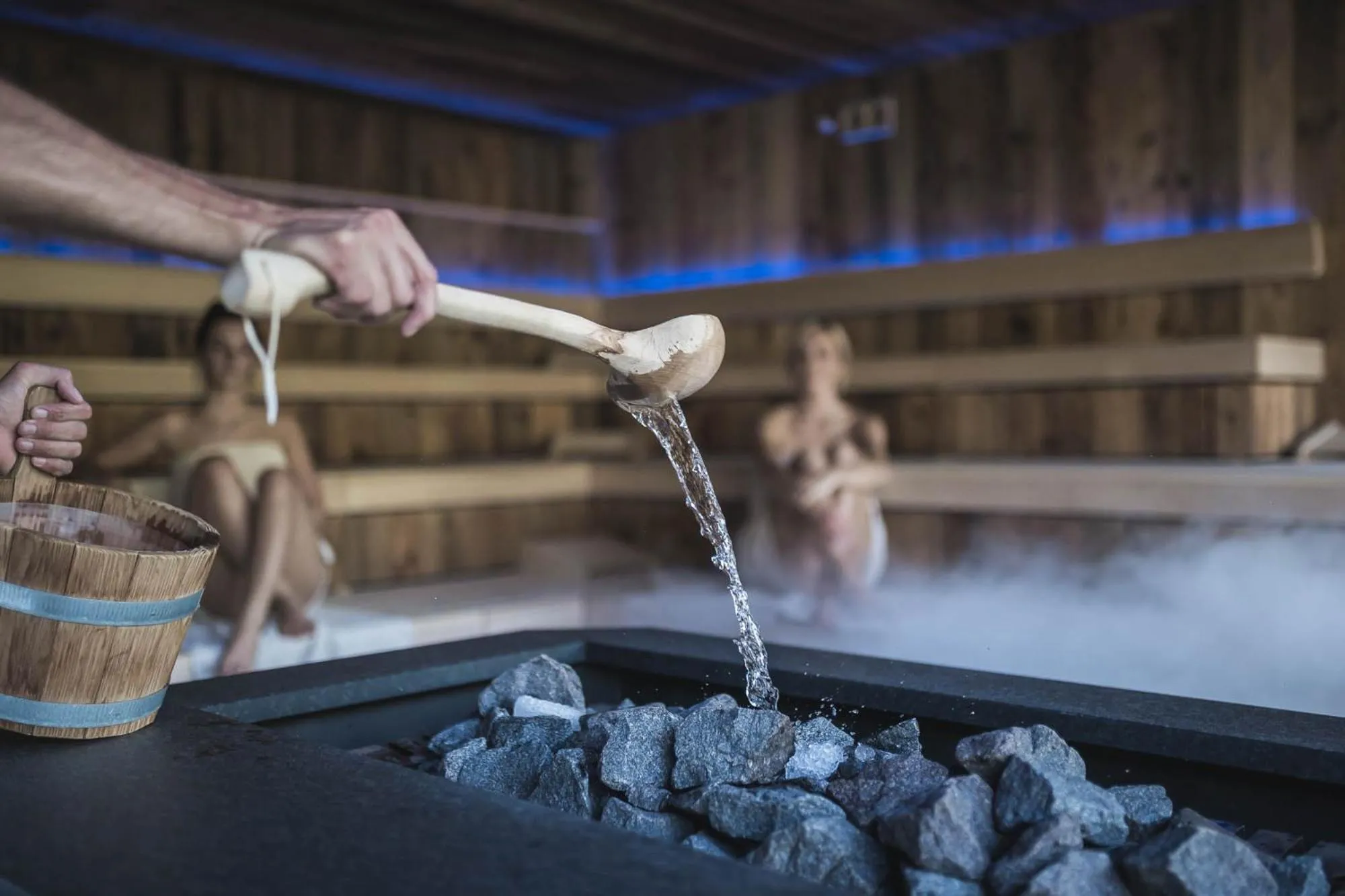 Sauna in Terentnerhof 4*S active & lifestyle hotel