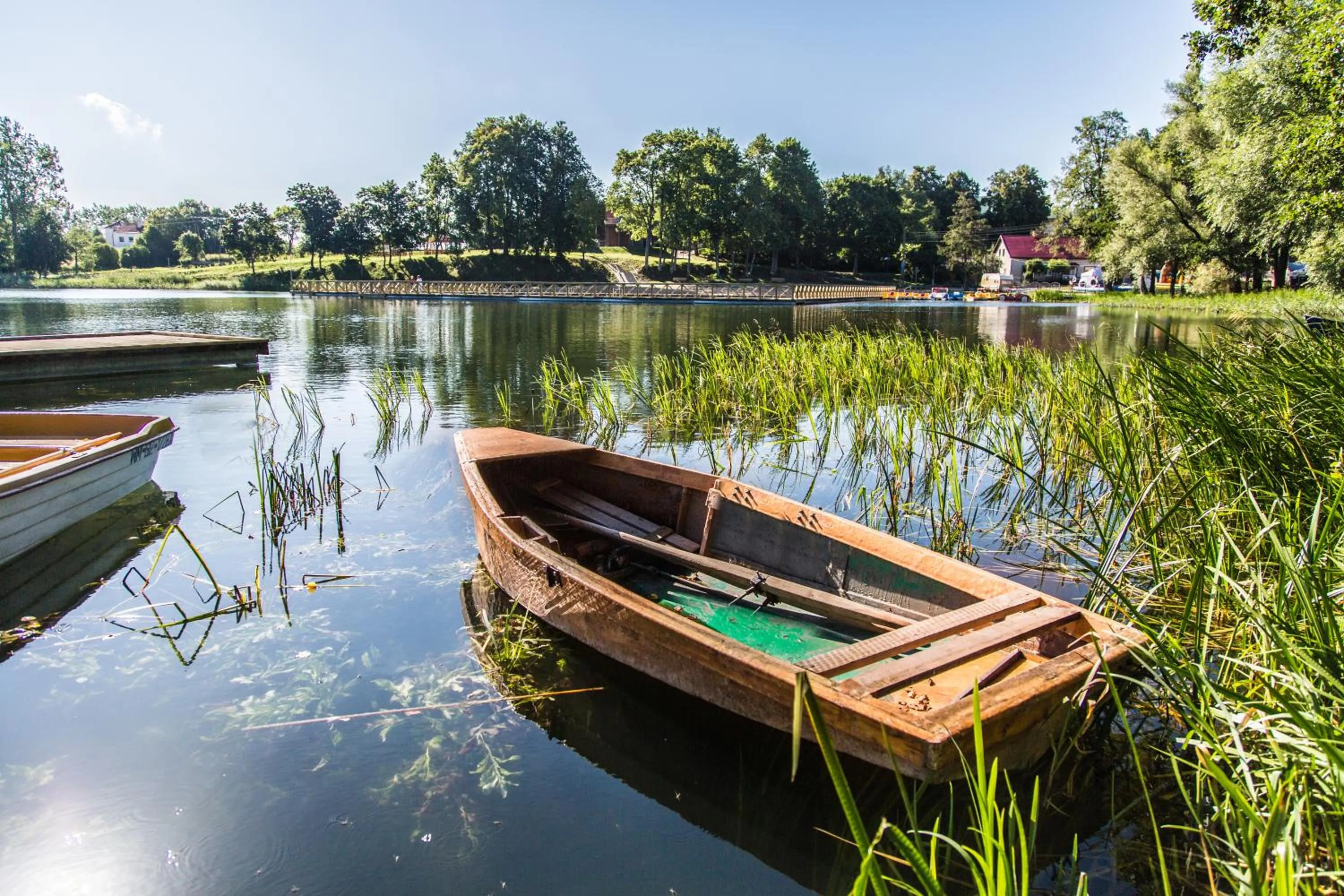 Area and facilities in Gościniec Ryński Młyn