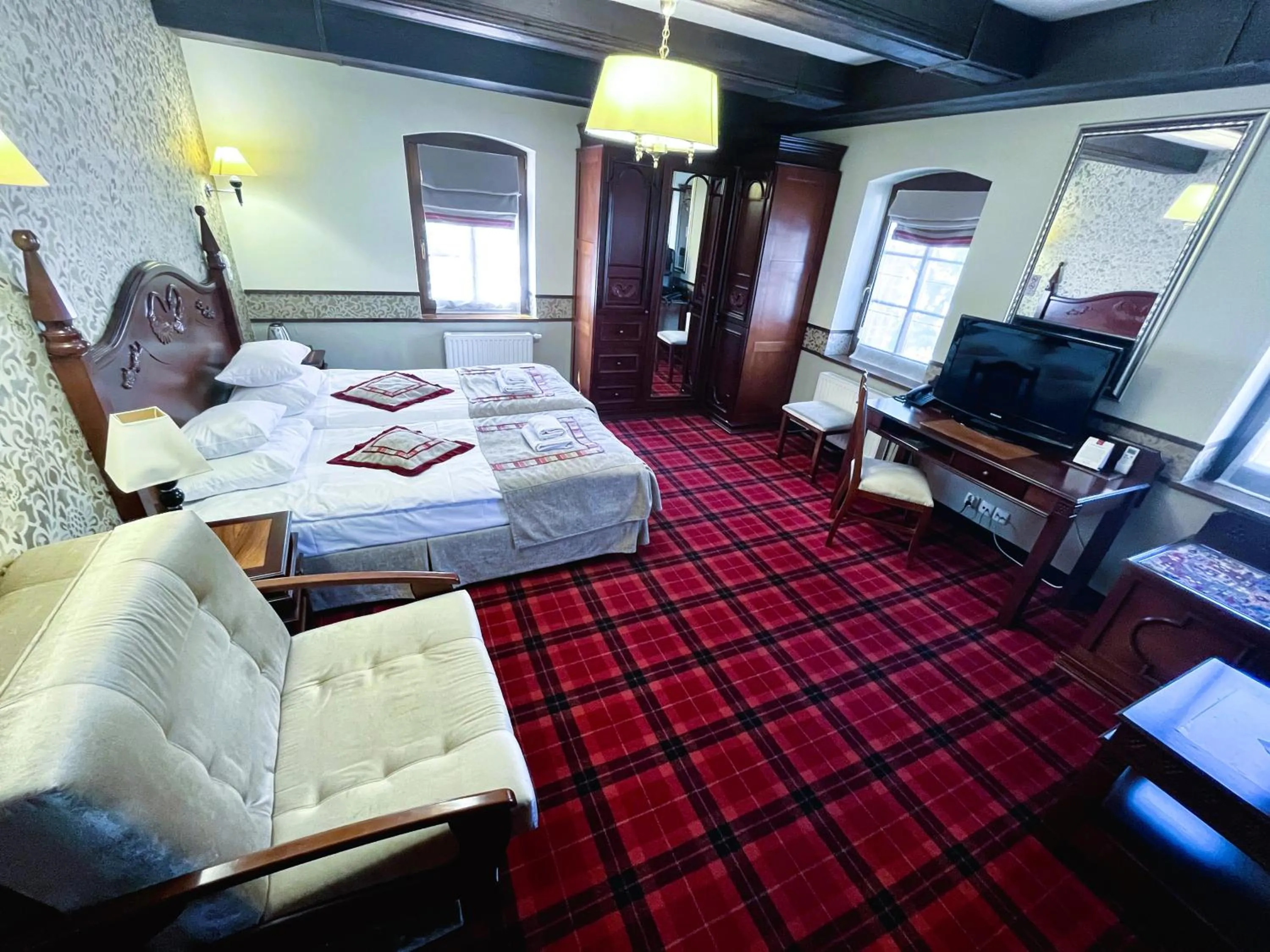 Photo of the whole room, Bed in Gościniec Ryński Młyn