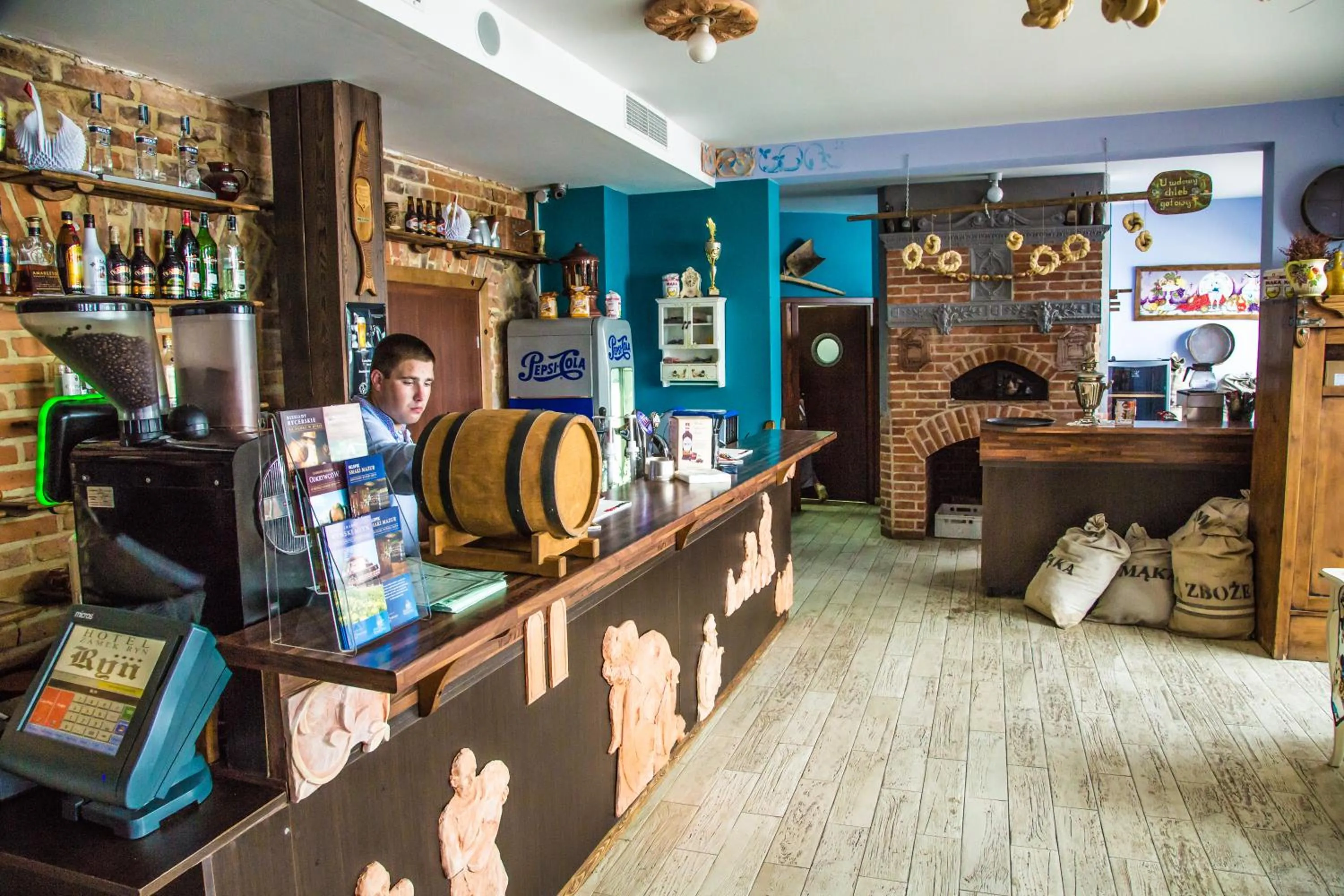 Lounge or bar in Gościniec Ryński Młyn