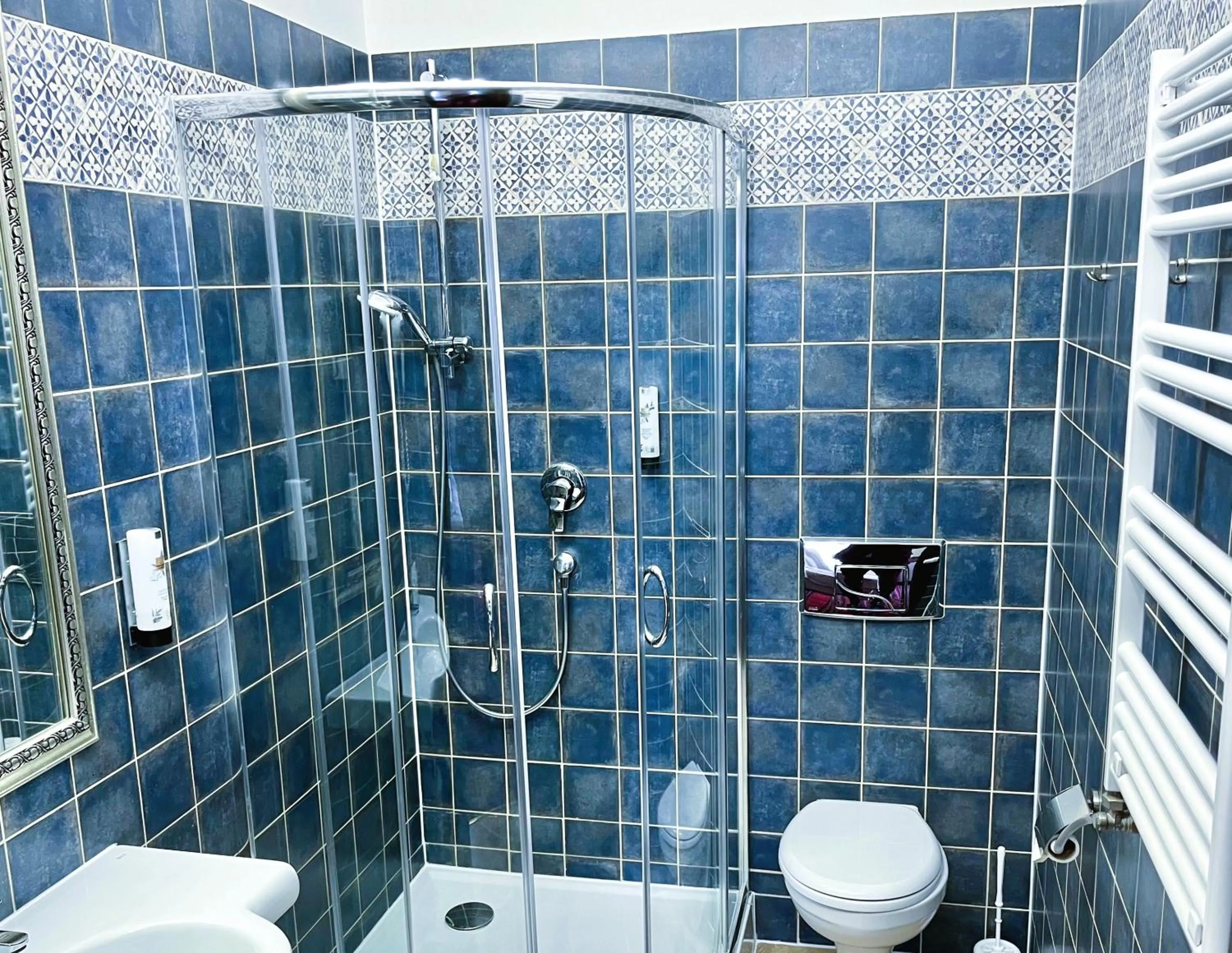 Bathroom in Gościniec Ryński Młyn