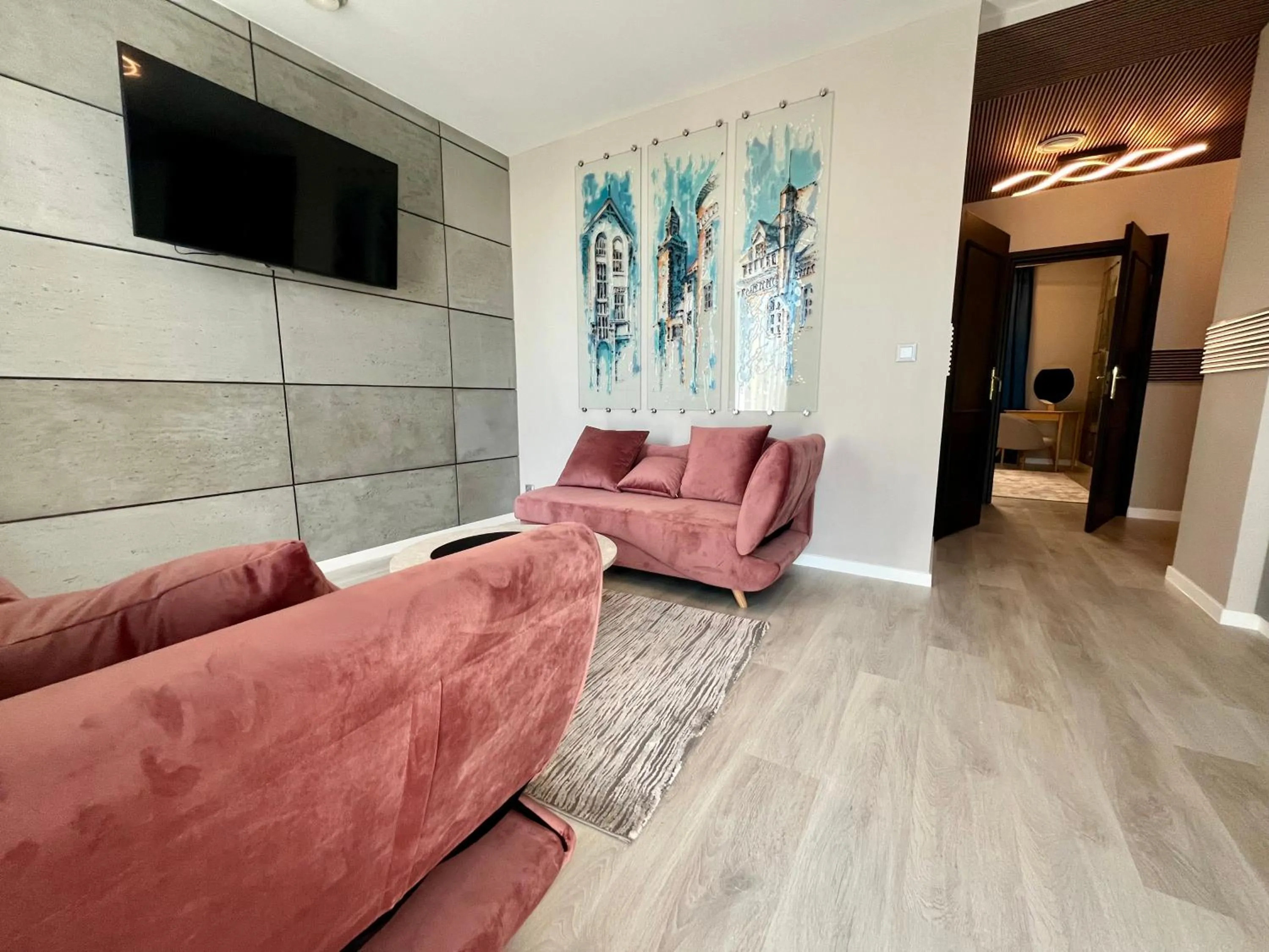 Living room in Willa Pod Zamkiem