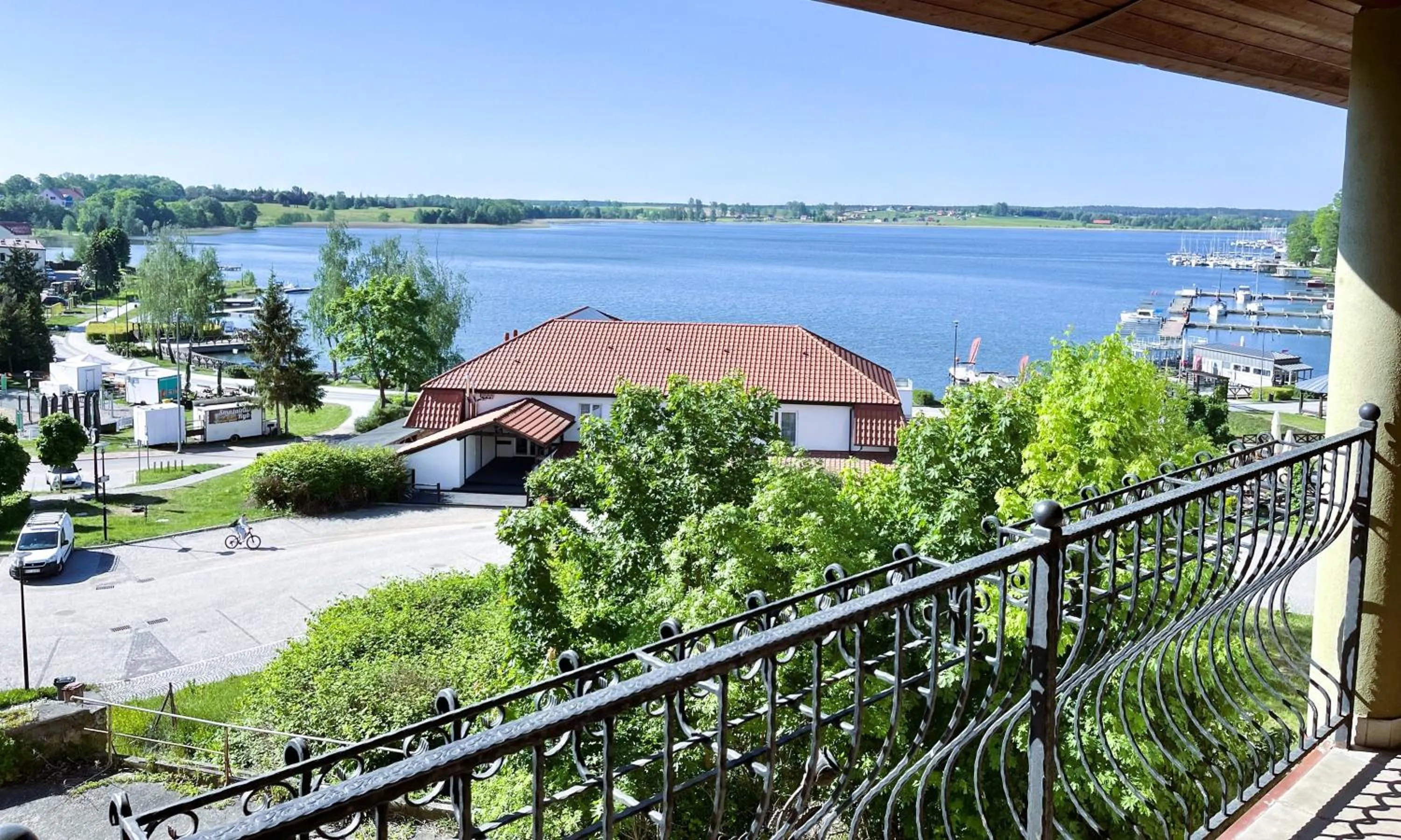 Lake view in Willa Pod Zamkiem