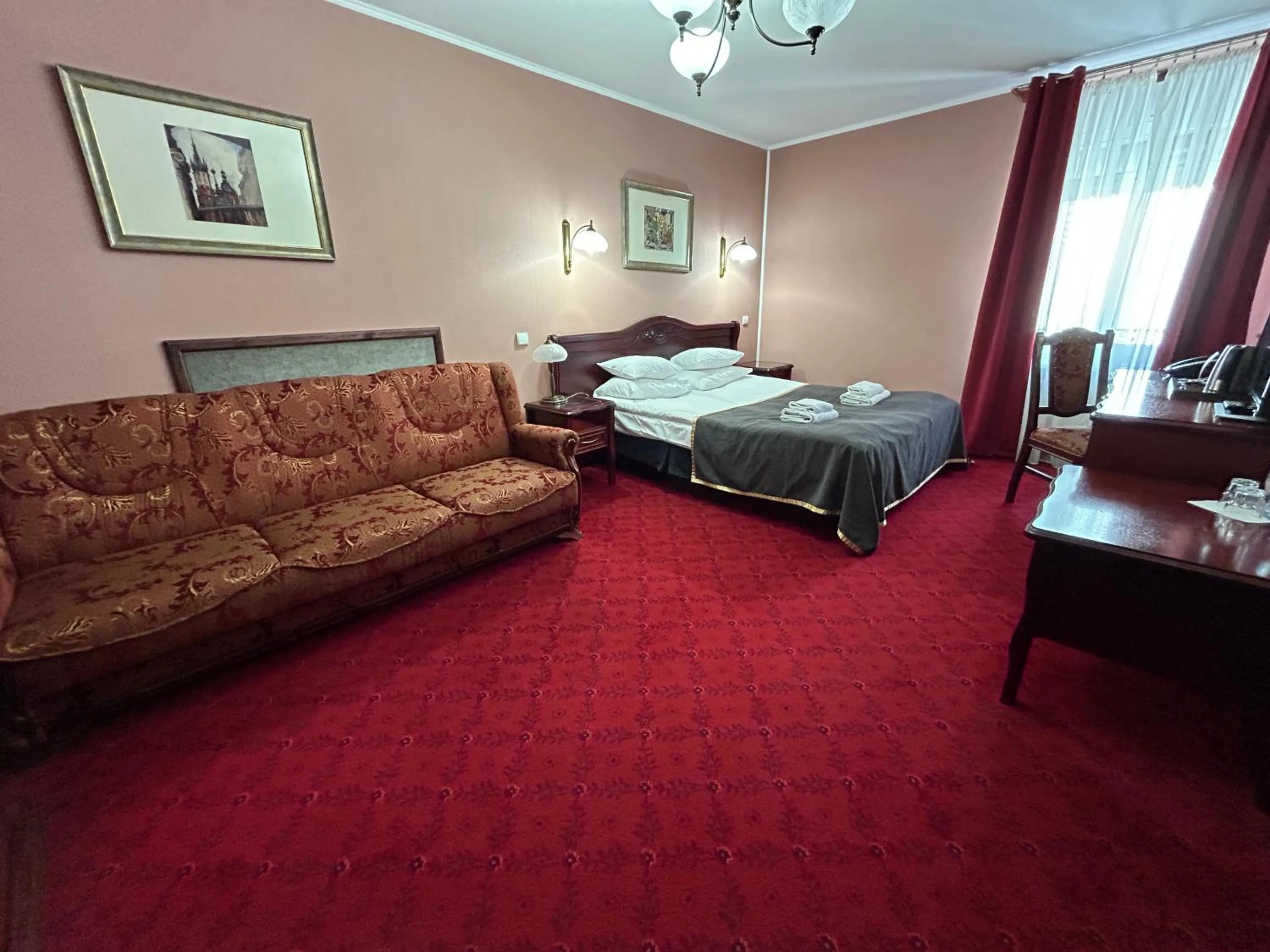 Photo of the whole room, Bed in Willa Pod Zamkiem