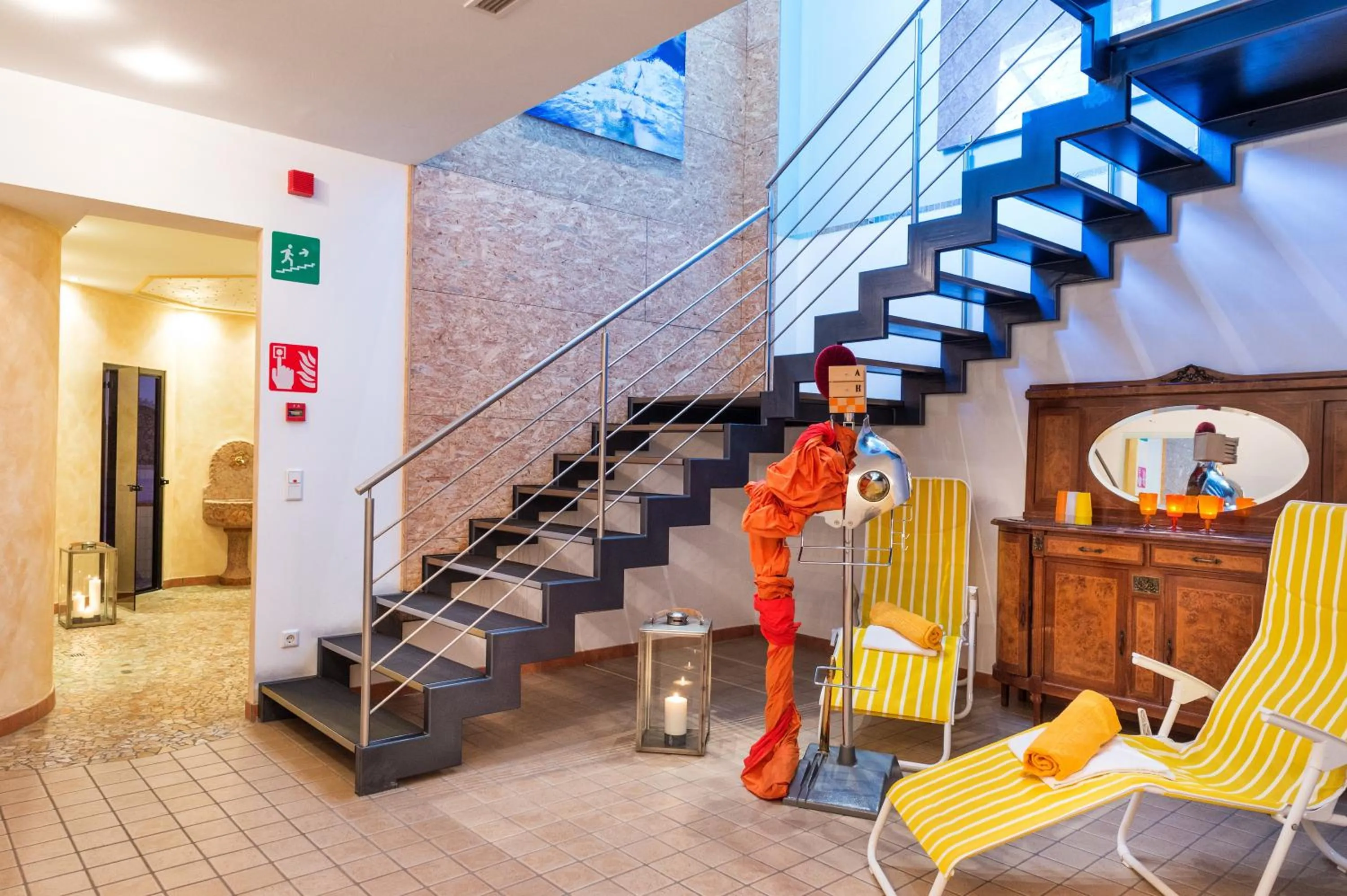 Sauna in Landhaus Fux