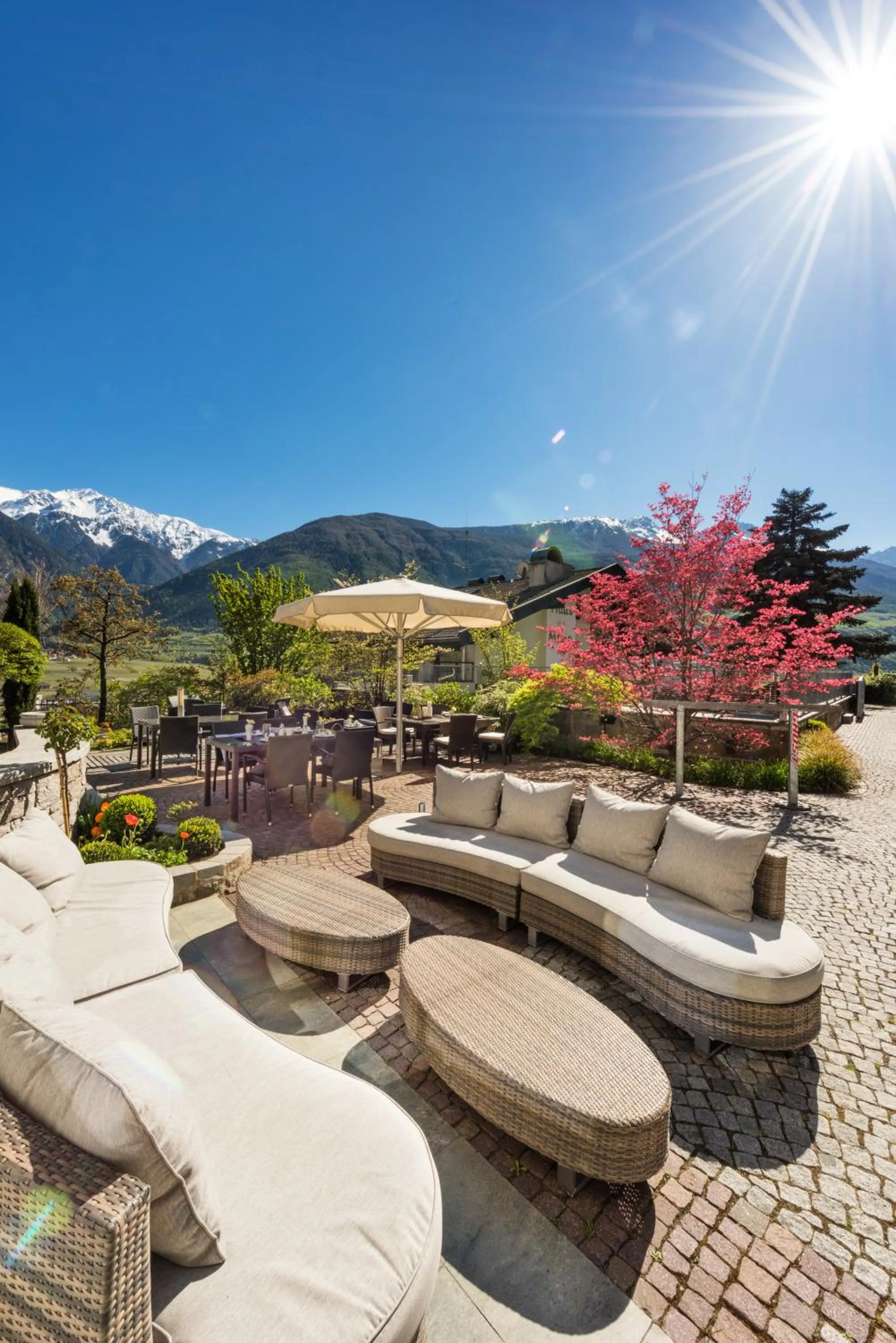 Patio in Landhaus Fux