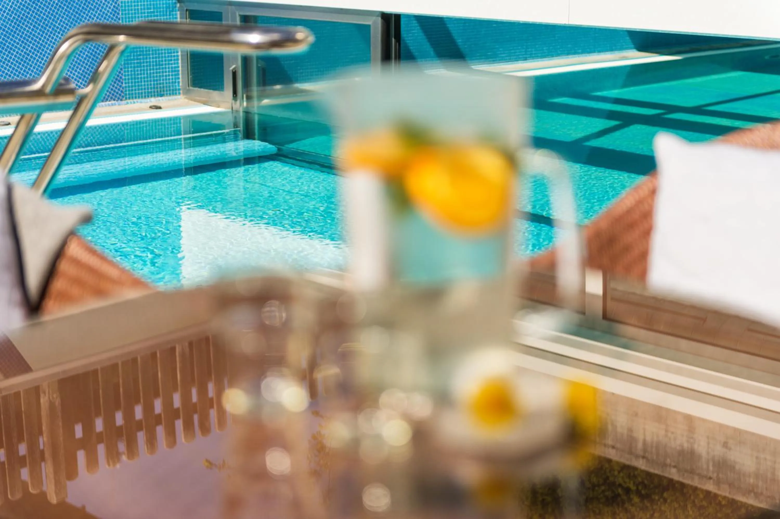 Swimming pool in Landhaus Fux