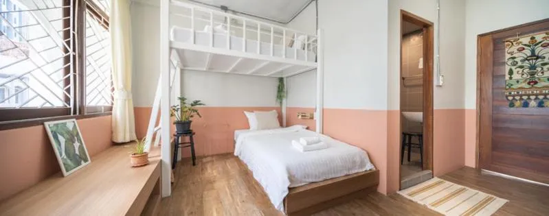 Bed in Better Moon Guesthouse