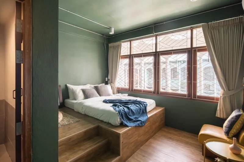 Bed in Better Moon Guesthouse