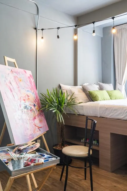 Bed in Better Moon Guesthouse