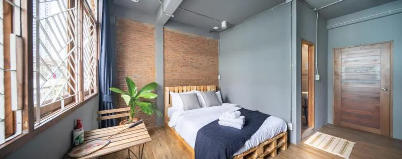 Bed in Better Moon Guesthouse