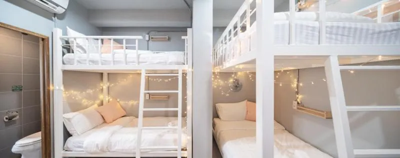 Bed in Better Moon Guesthouse